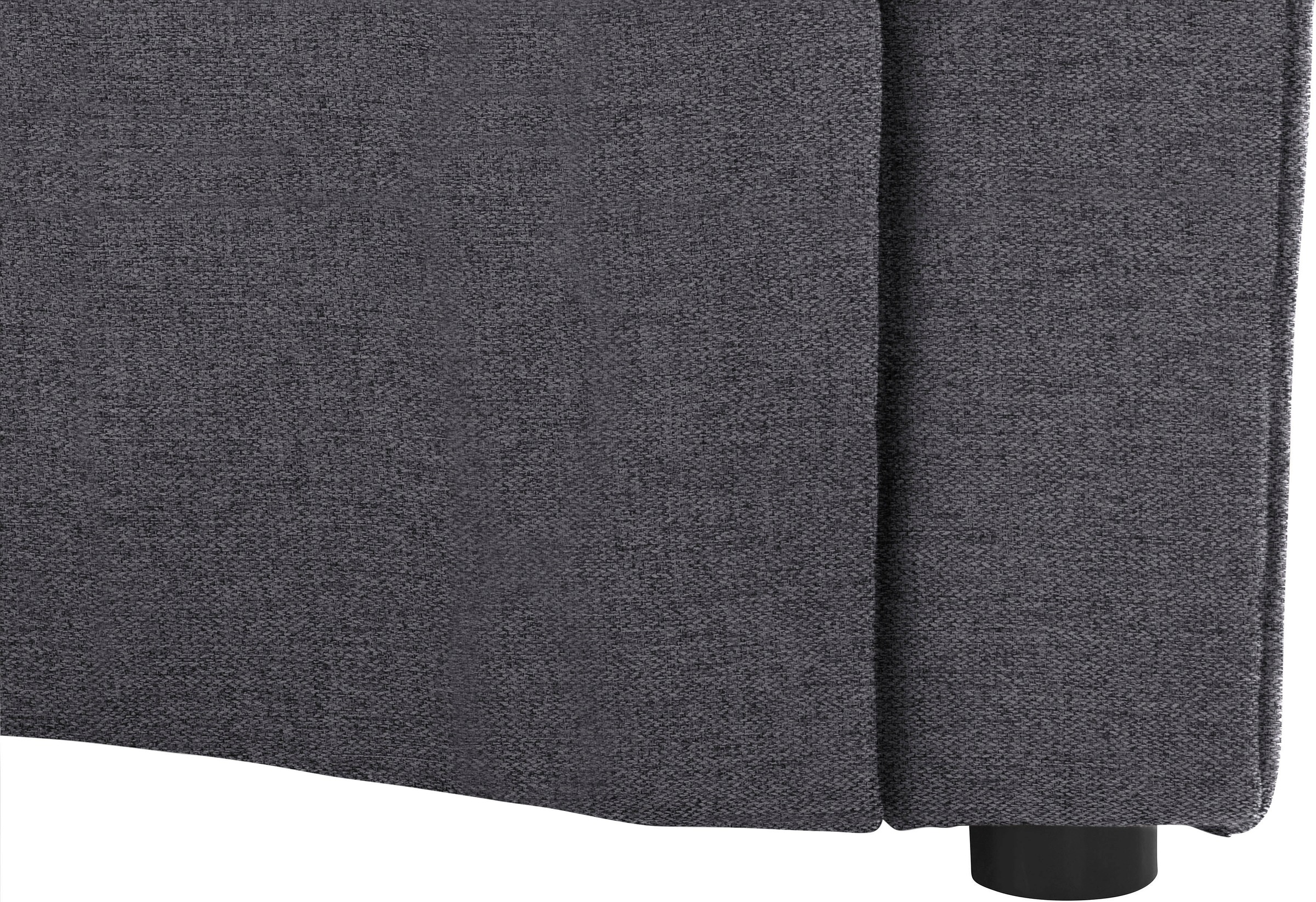 DOMO collection Ecksofa »Sarafina zeitlos und komfortabel, optional mit Federkern, L-Form«, wahlweise mit Bettfunktion