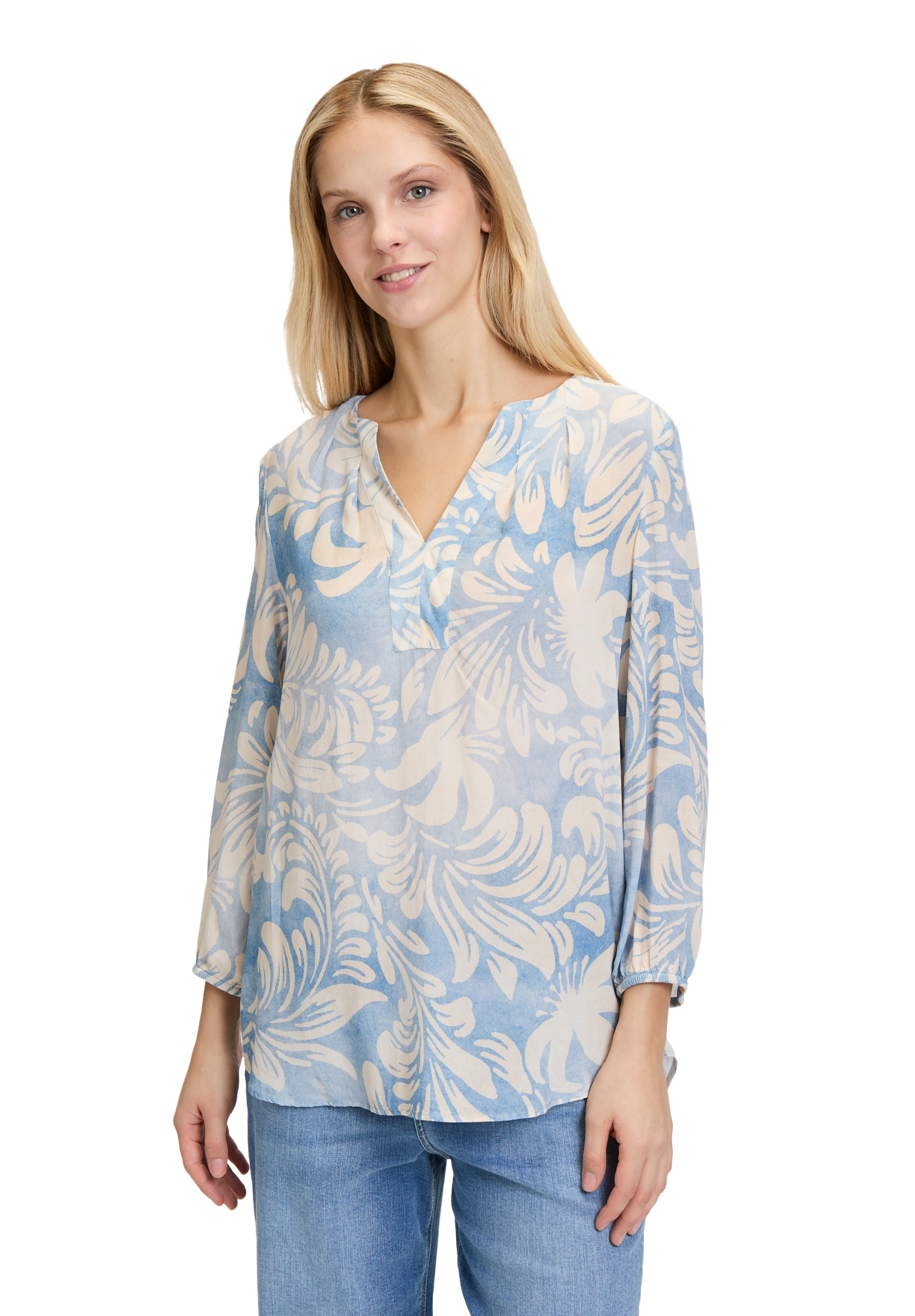 Cartoon Klassische Bluse »Casual-Bluse mit Gummizug«