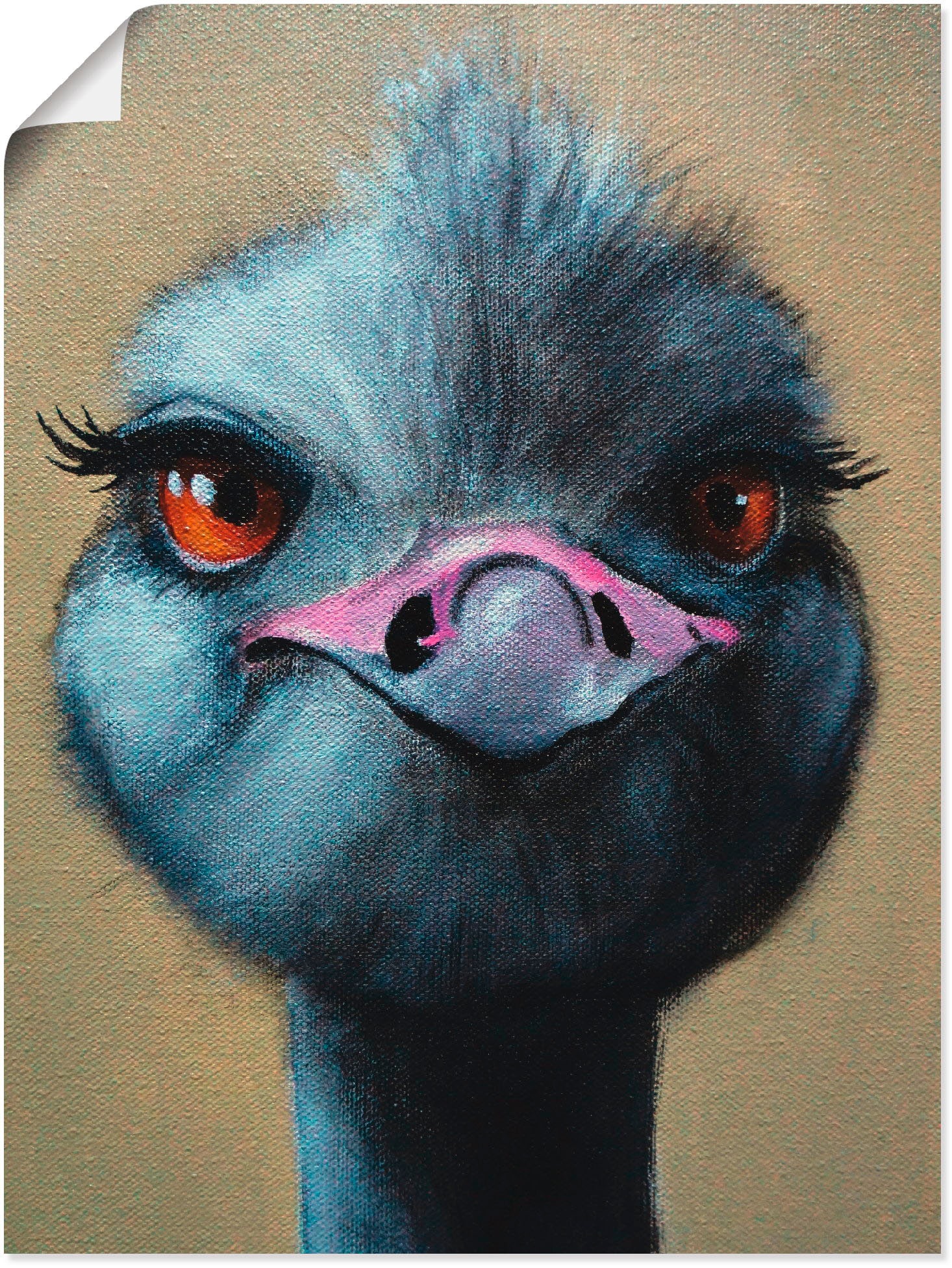Artland Wandbild »Das zwinkern lerne ich auch noch!«, Vögel, (1 St.), als... kaufen