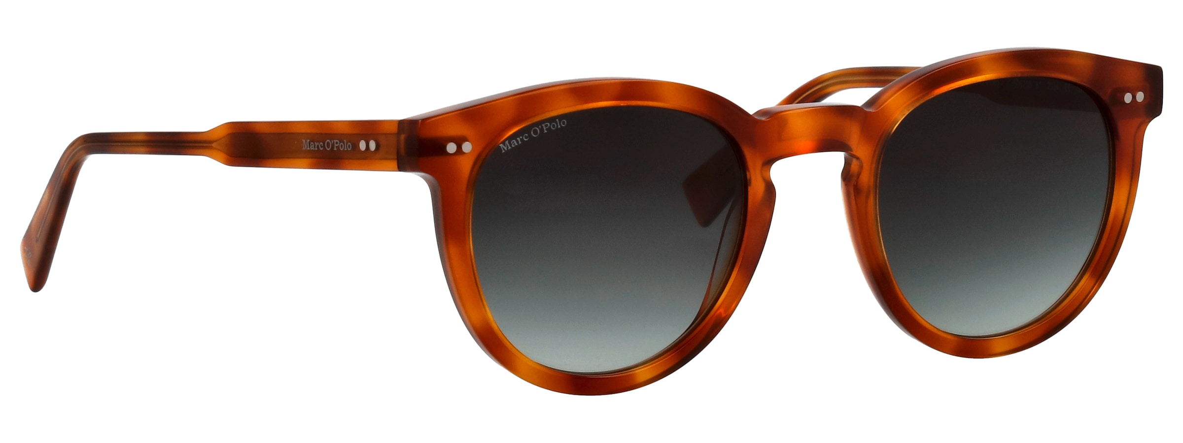 Marc O'Polo Sonnenbrille »Modell 506238« Form Panto, Logoschriftzug auf Bügel, Kunststofffassung