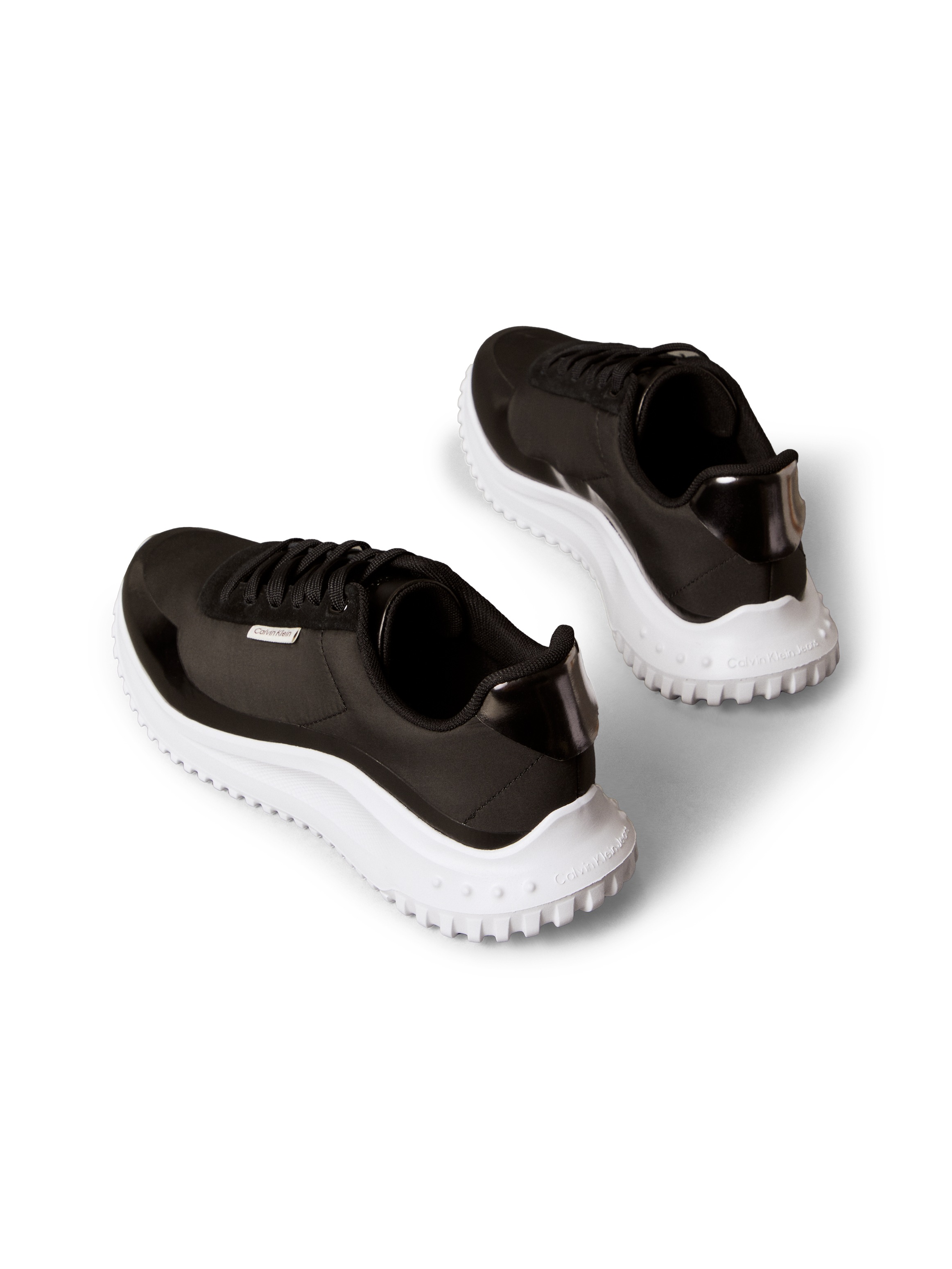 Calvin Klein Jeans Sneaker »EVA RUNNER LACE UP MAT MIX«  Halbschuh, Freizeitschuh, Schnürschuh mit leichter Profilsohle