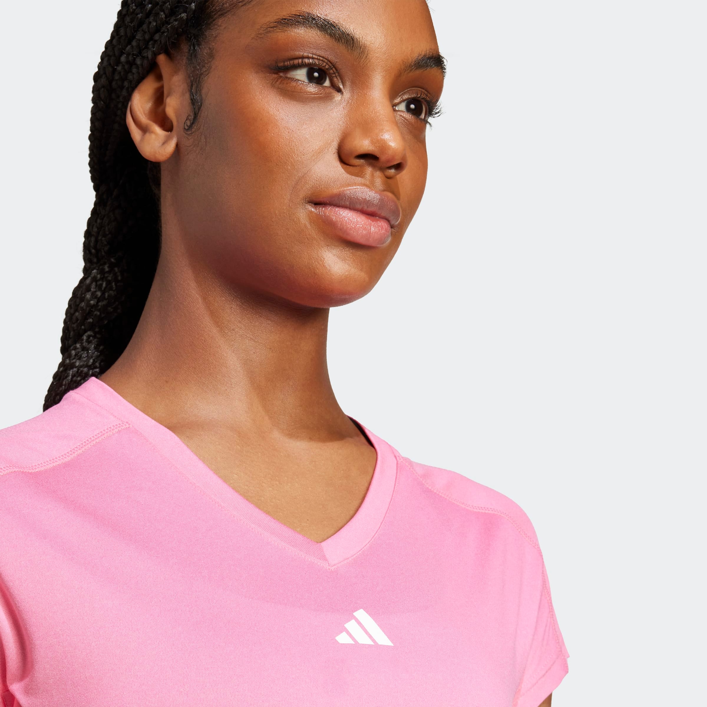 adidas Performance T-Shirt »WE MIN T«, Trainingsshirt, feuchtigkeitsabsorbierend mit V Ausschnitt