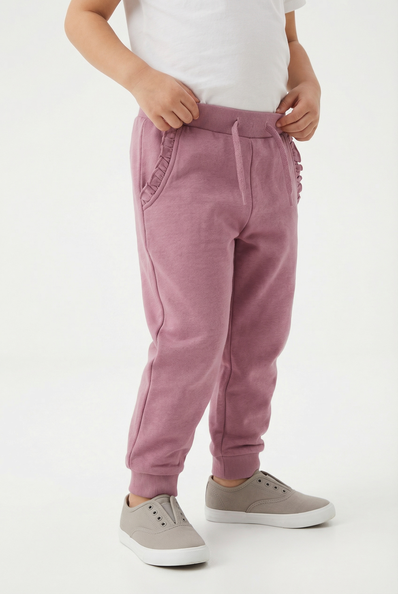 Name It Sweathose »NMFVIMA SWE PANT BRU NOOS«  mit süßem Rüschendetail