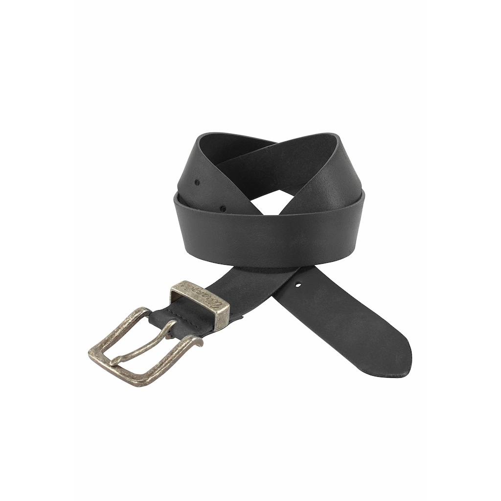 Wrangler Ledergürtel, BASIC METAL LOOP BELT