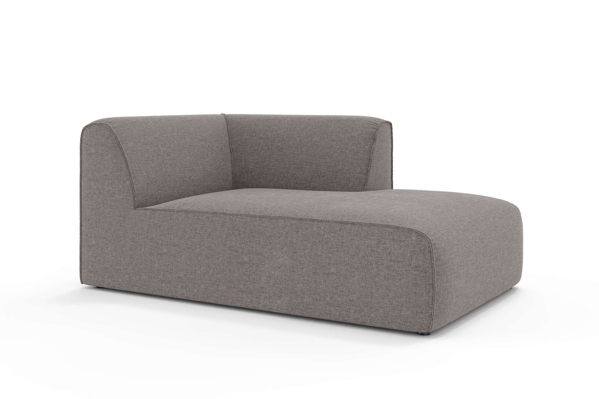 RAUM.ID Ottomane »Merid Chaiselongue, Maße B/T/H: 100/162/70 cm« als Modul oder separat verwendbar, für individuelle Zusammenstellung