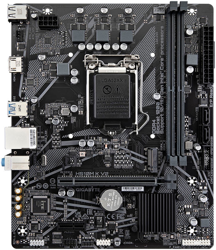 Gigabyte Mainboard »H510M K V2«