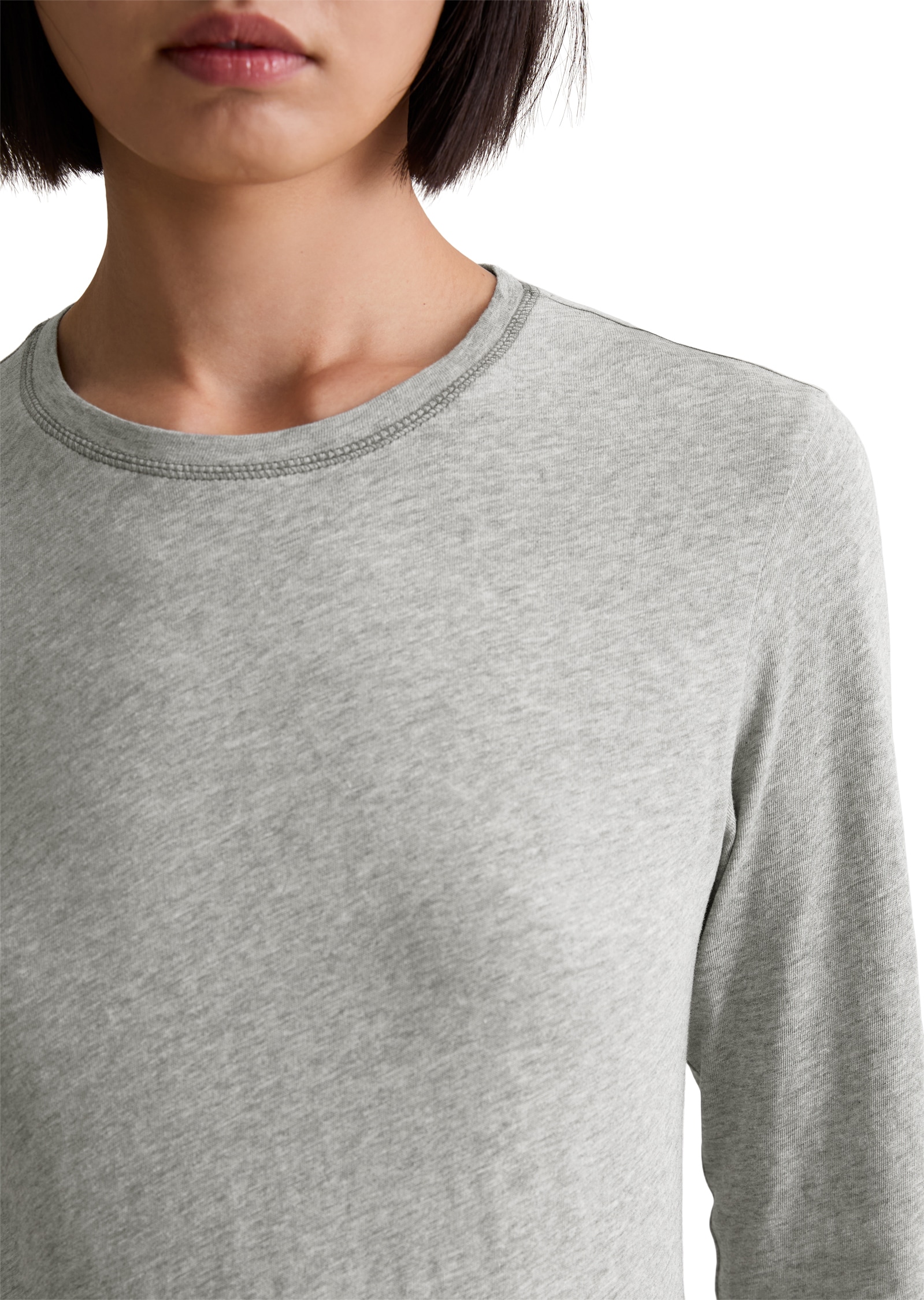 Marc O'Polo DENIM Longsleeve »slim fit aus besonders weichem Jersey«