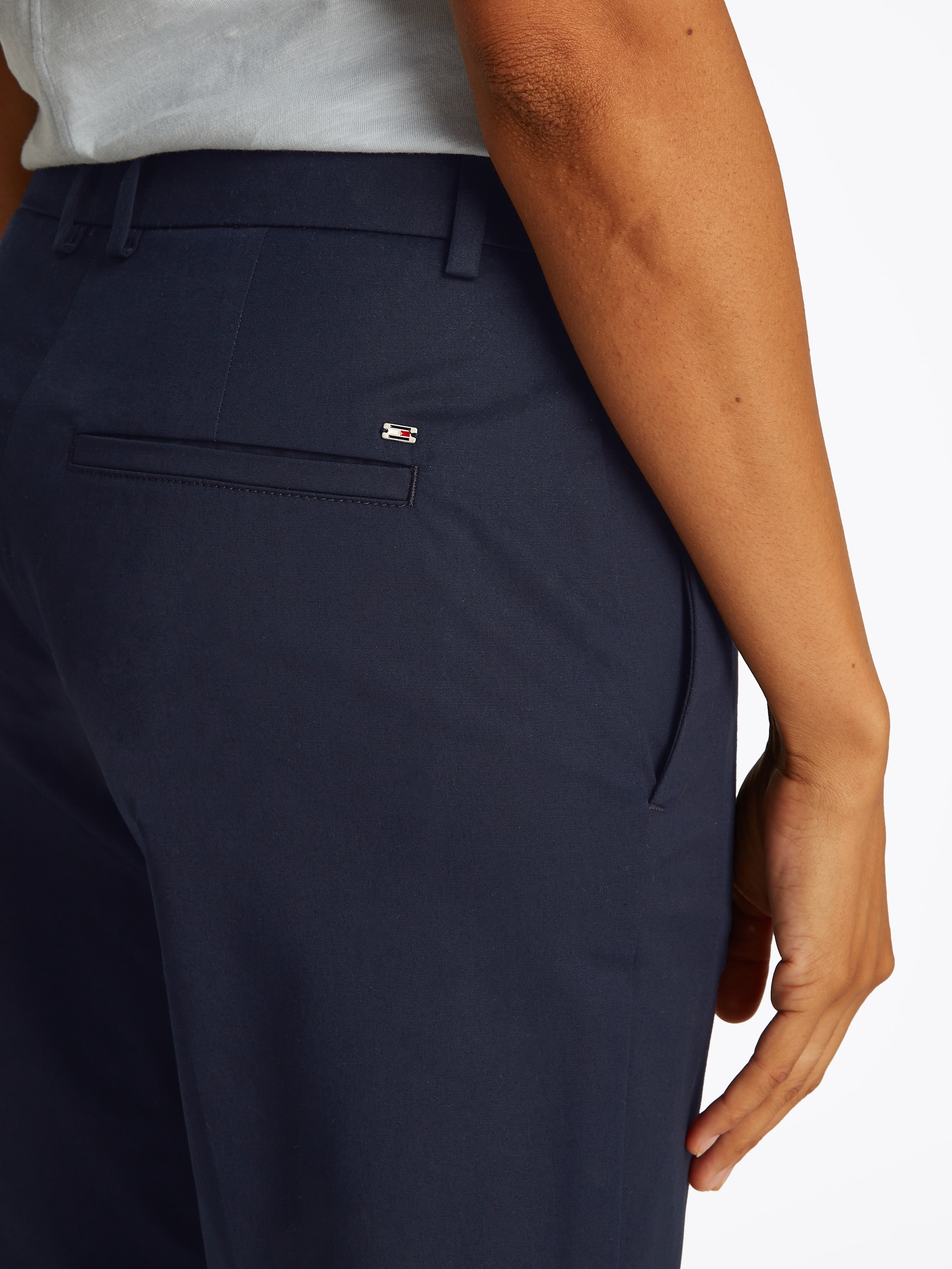 Tommy Hilfiger Chinohose, mit Bügelfalten
