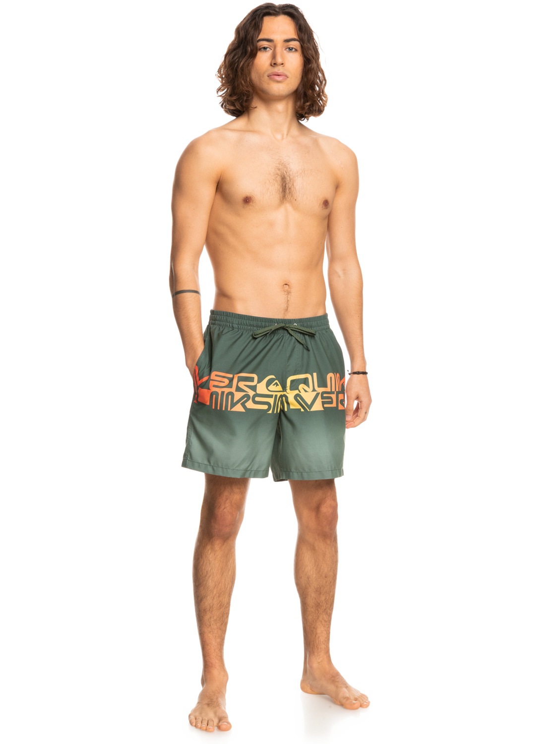 Quiksilver Boardshorts »Word block 17"«