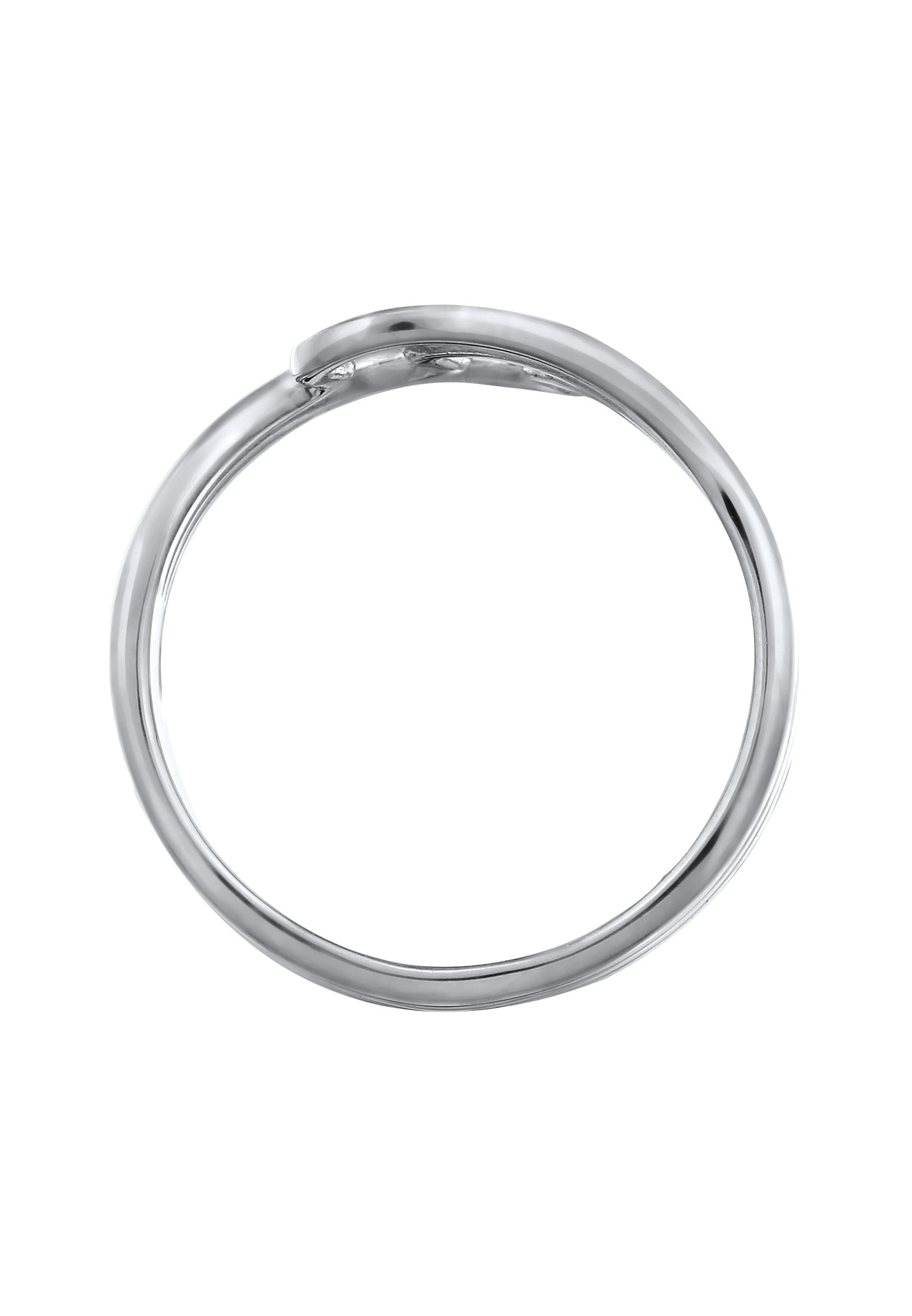 Elli Silberring »Ring Wellen Modern Filigran 925 Sterling Silber«