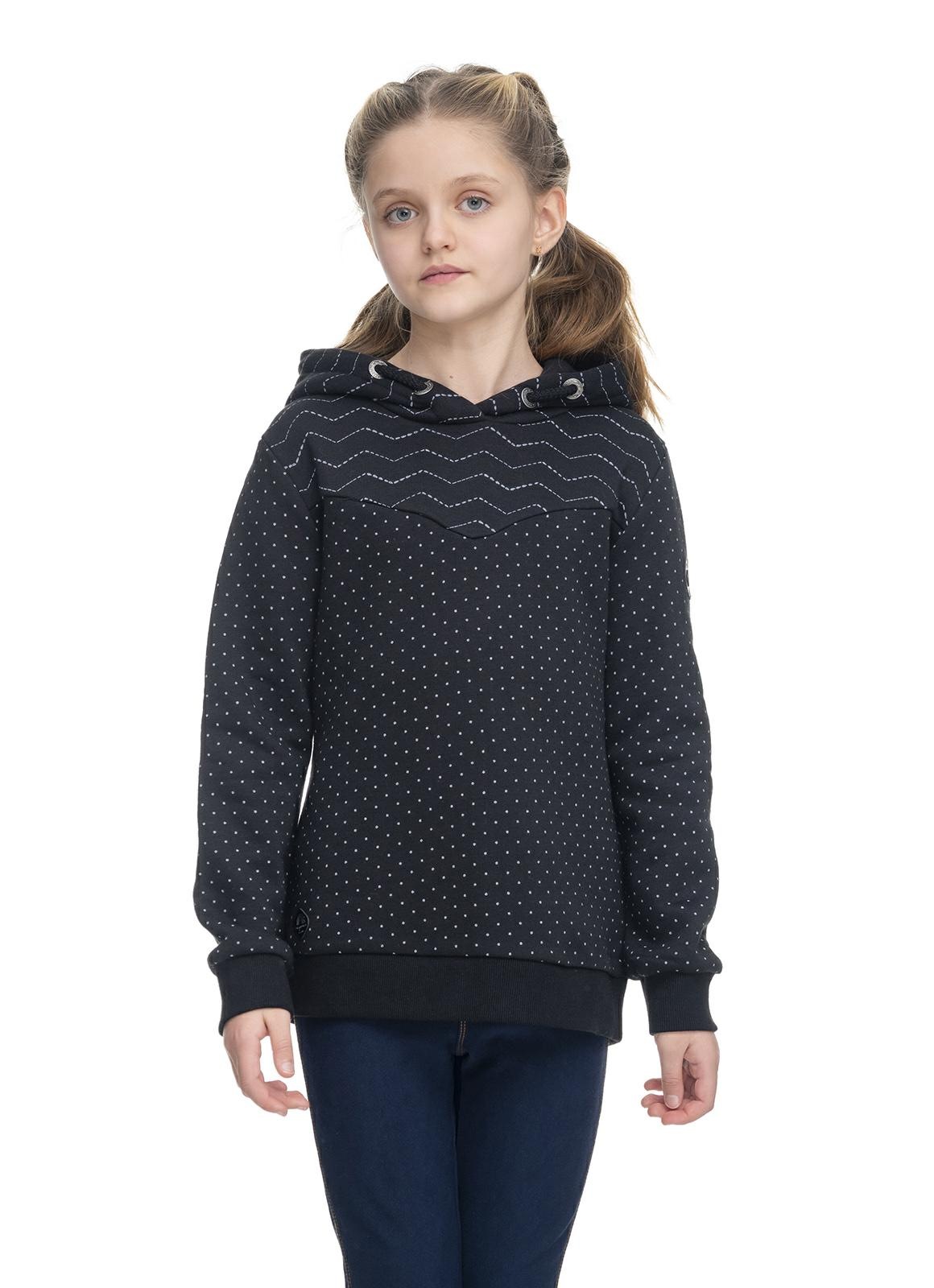 Ragwear Sweatjacke »Kapuzensweatshirt Kristla Sweat«, Mädchen Kapuzensweater mit großer Kapuze