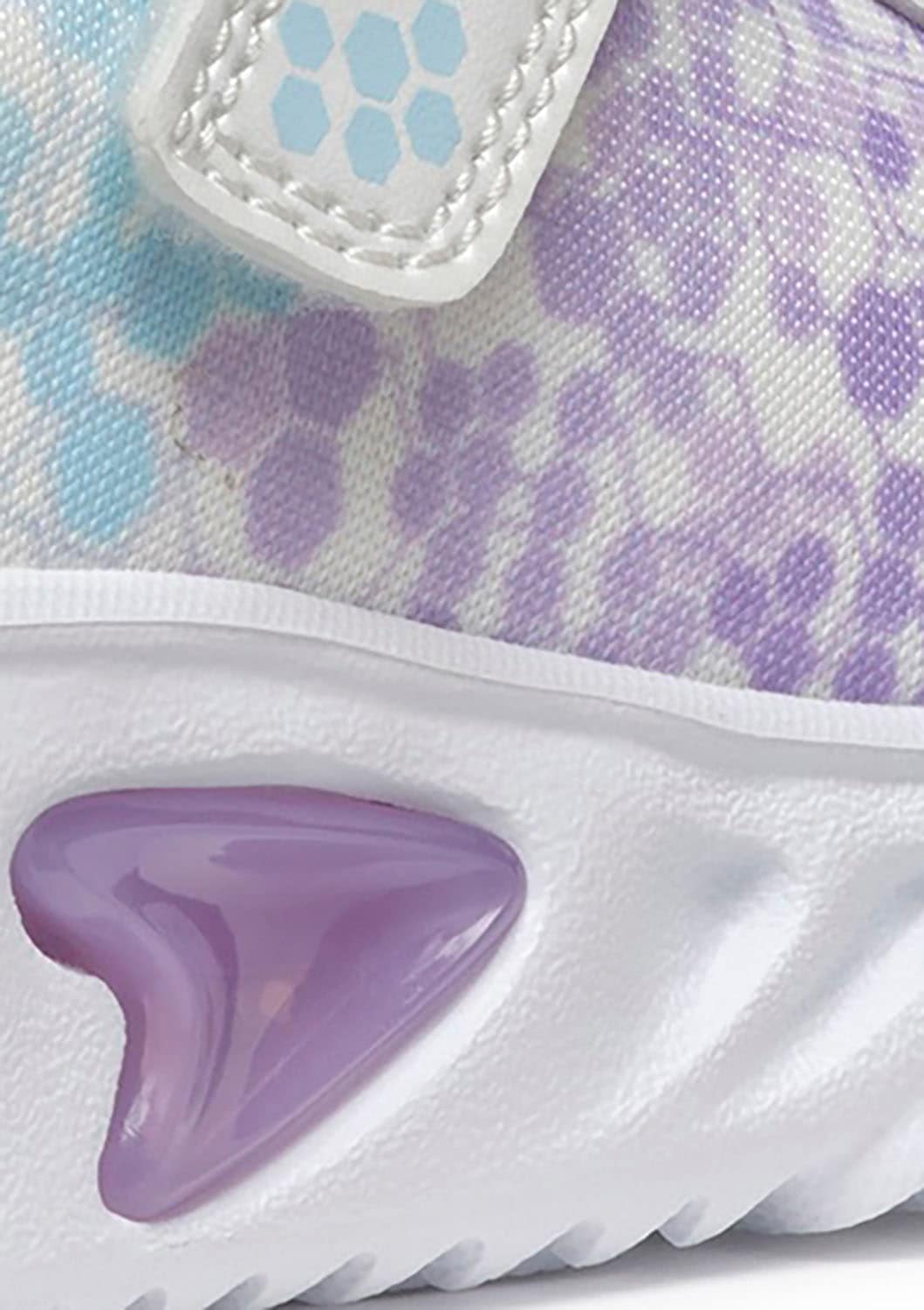 Geox Sneaker »J ASSISTER GIRL Blinkschuh«, Halbschuh, Klettschuh mit Textilfutter