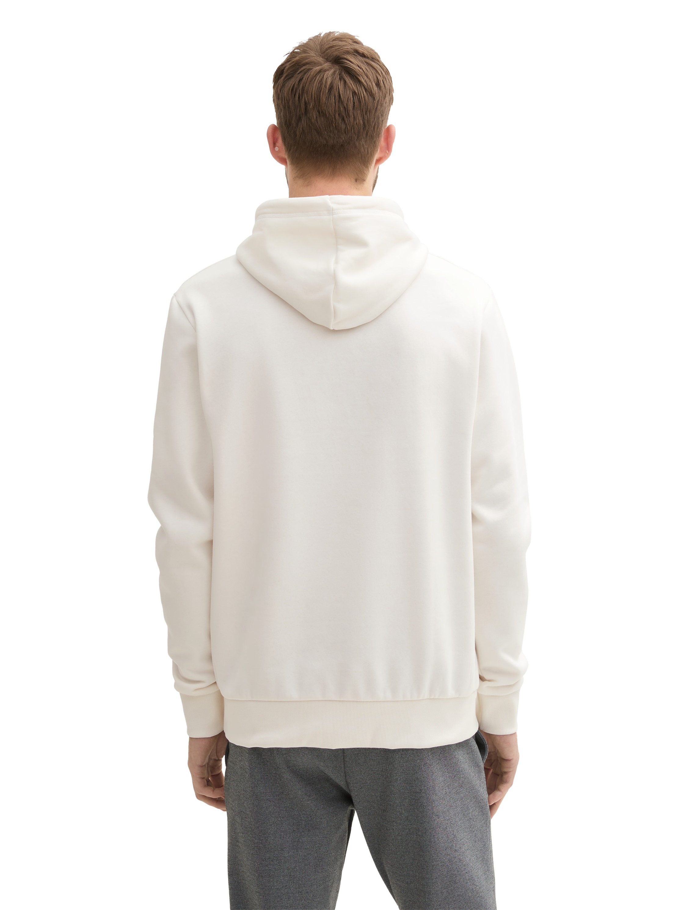 TOM TAILOR Kapuzensweatshirt, mit großem Logo-Frontprint