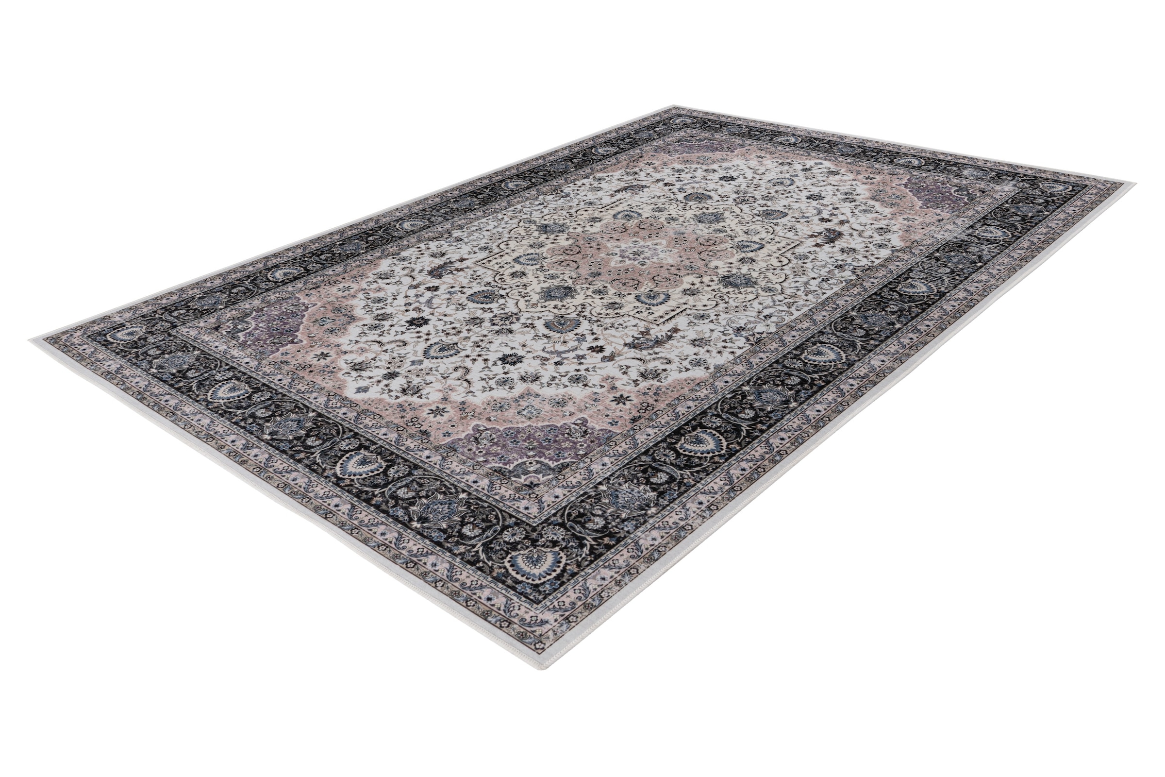 Kayoom Teppich »Rocks 425« rechteckig 6 mm Höhe Kurzflor, Orient Optik, Wohnzimmer