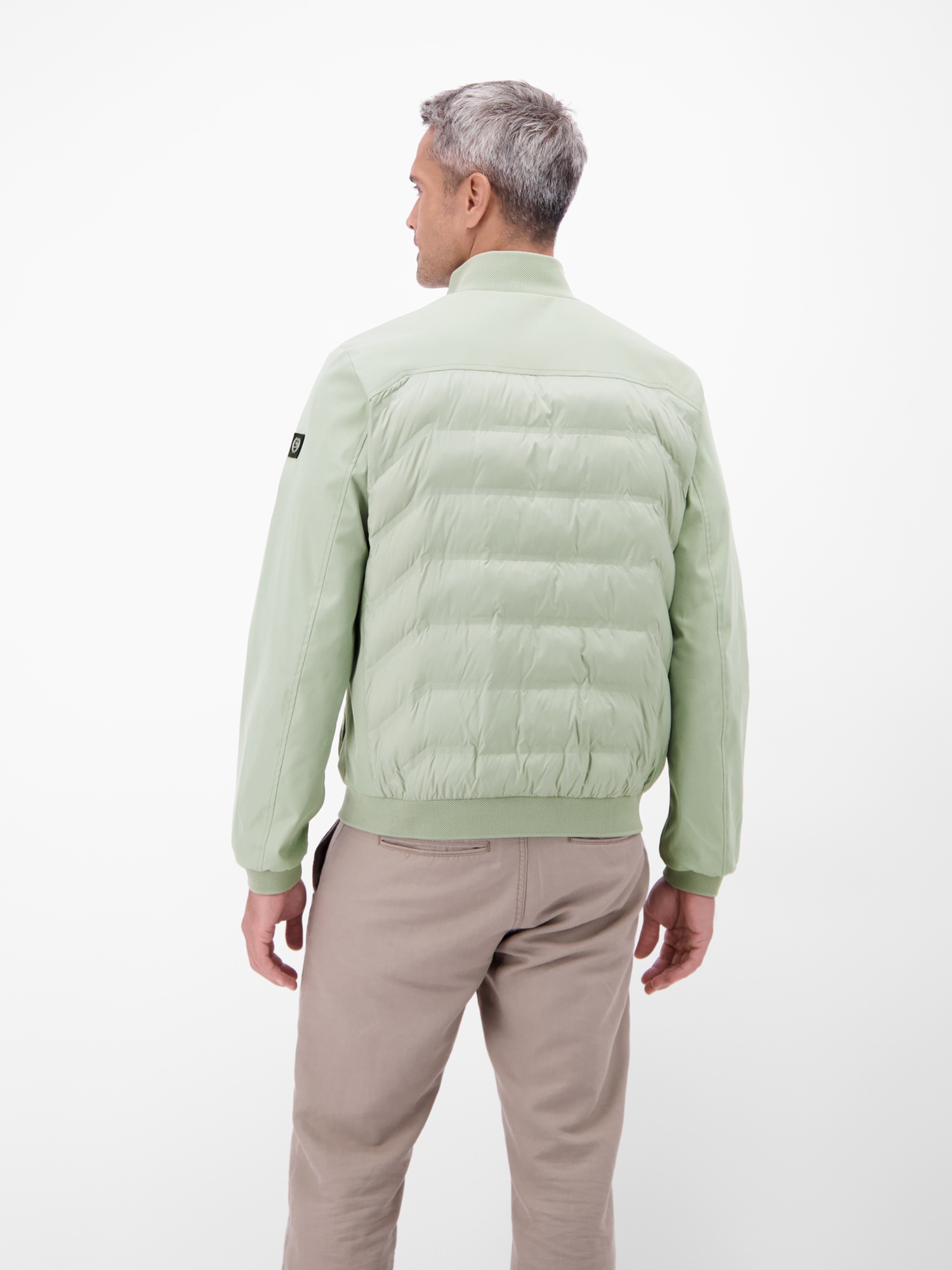 LERROS Outdoorjacke »Sportliche Hybrid-Jacke« ohne Kapuze Wasser- und windabweisend, leicht gefüttert, langarm, Brusttaschen