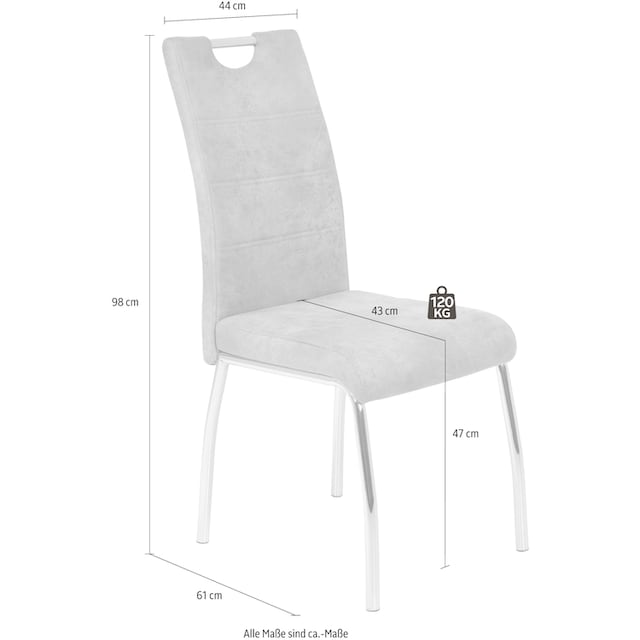 HELA Stuhl »Susi«, 4 St., Polyester, 2 oder 4 Stück kaufen bei OTTO