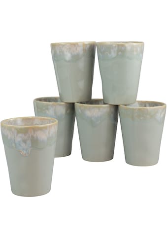 CreaTable Becher »Kaffeebecher Gespresso«, (Set, 6 tlg.), 36 cl, Tassen Set, 6-teilig,... kaufen