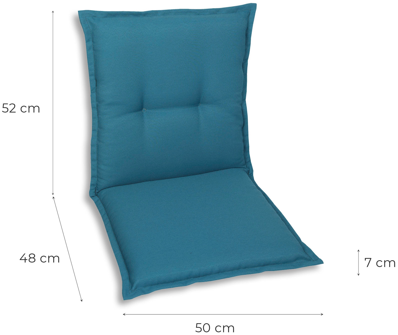 GO-DE Sesselauflage nieder, wasserabweisend