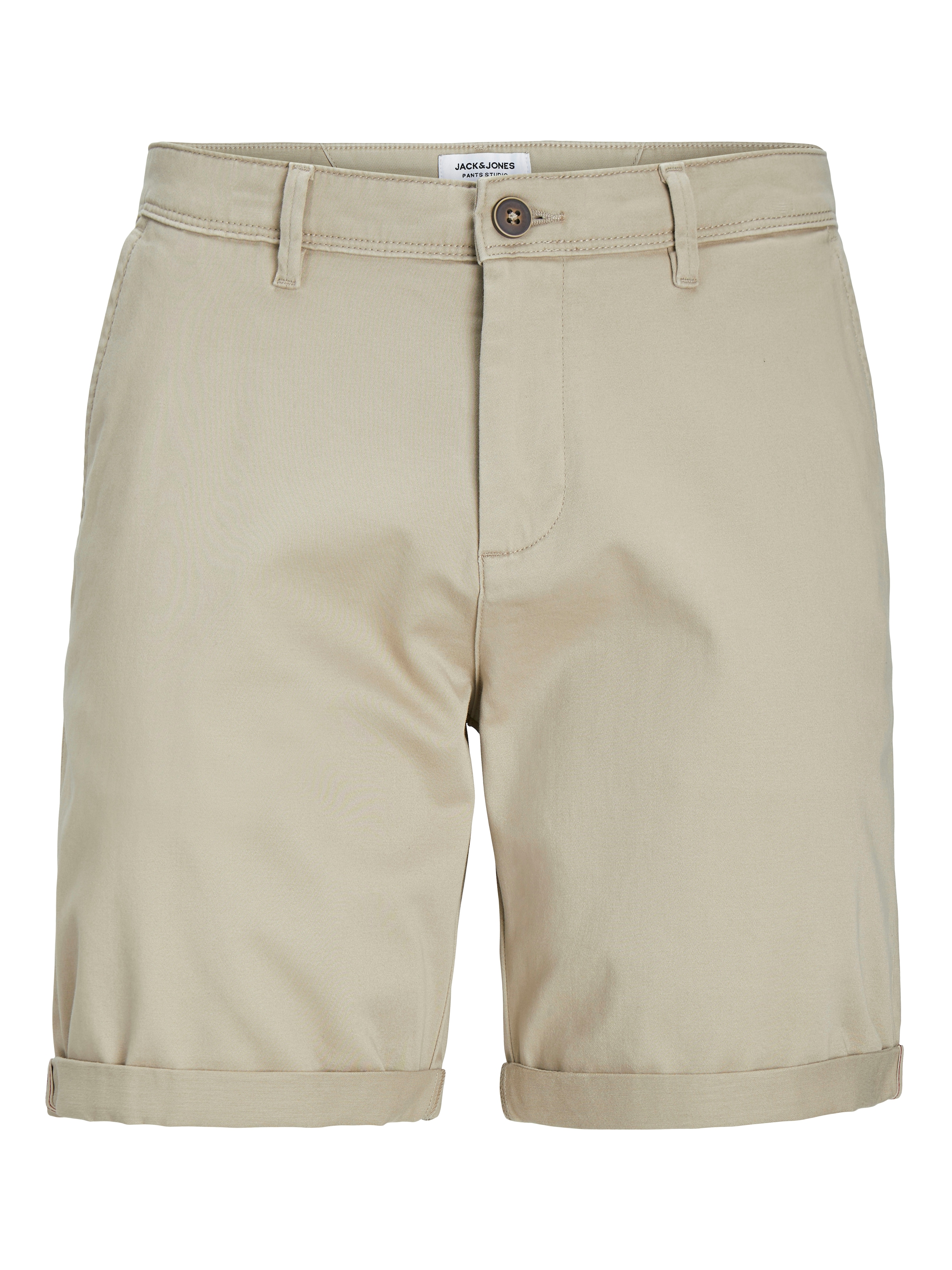 Jack & Jones Chinoshorts »JPSTBOWIE JJSHORTS S«, mit Aufschlag