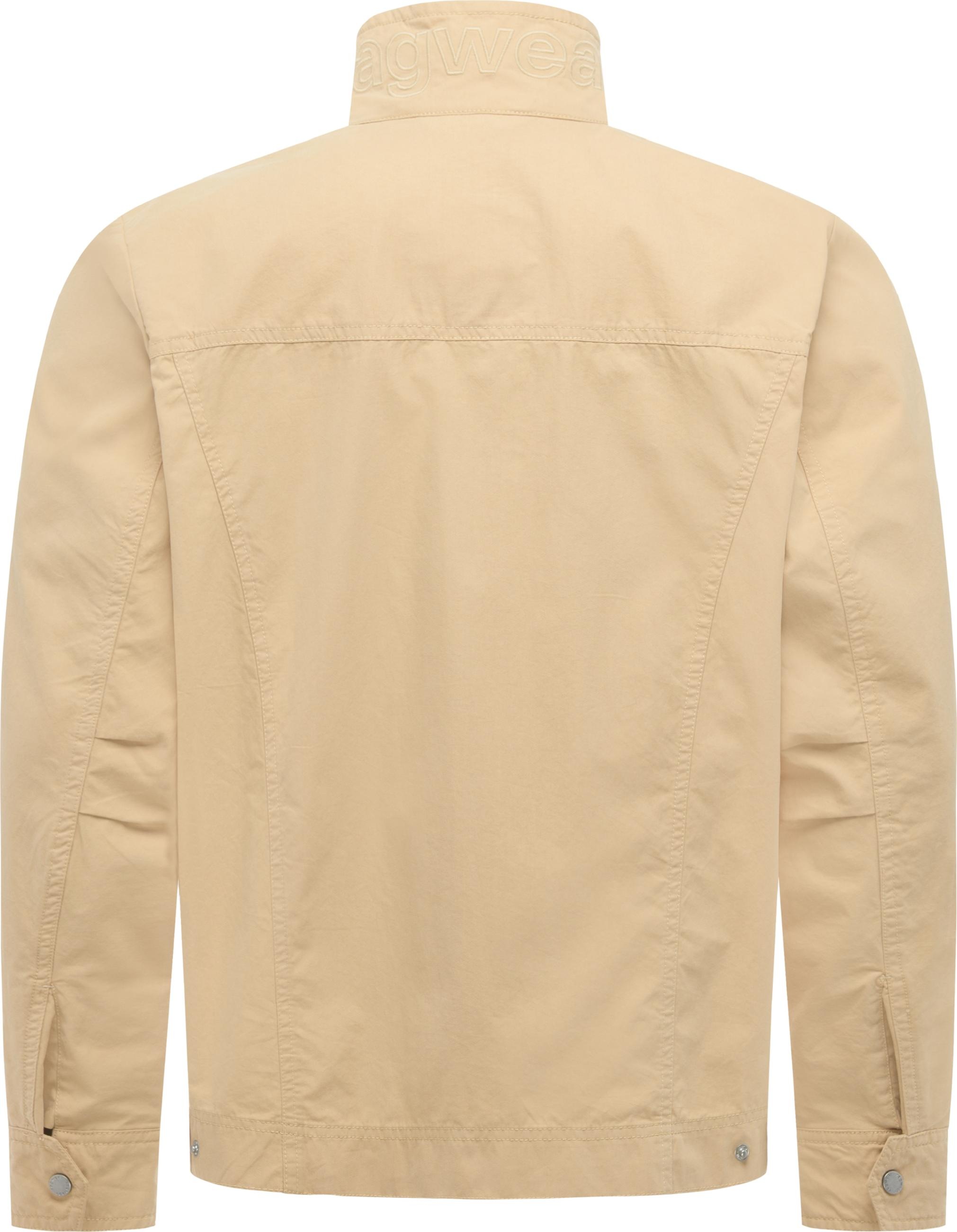 Ragwear Outdoorjacke »Anorak Murpho« ohne Kapuze Leichte Übergangsjacke mit Brusttaschen