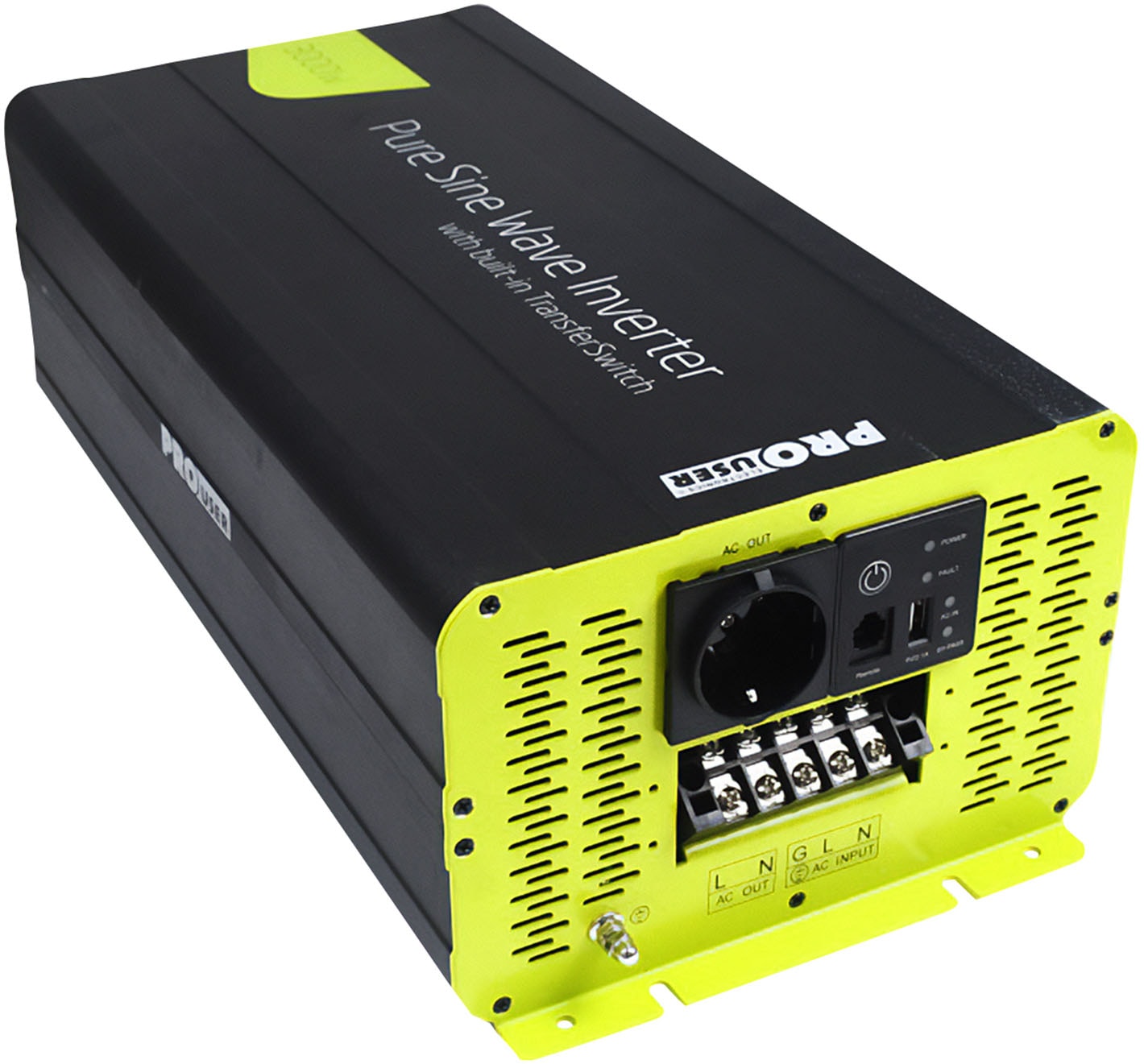 PROUSER Wechselrichter »Spannungswandler Sinus 3000W«