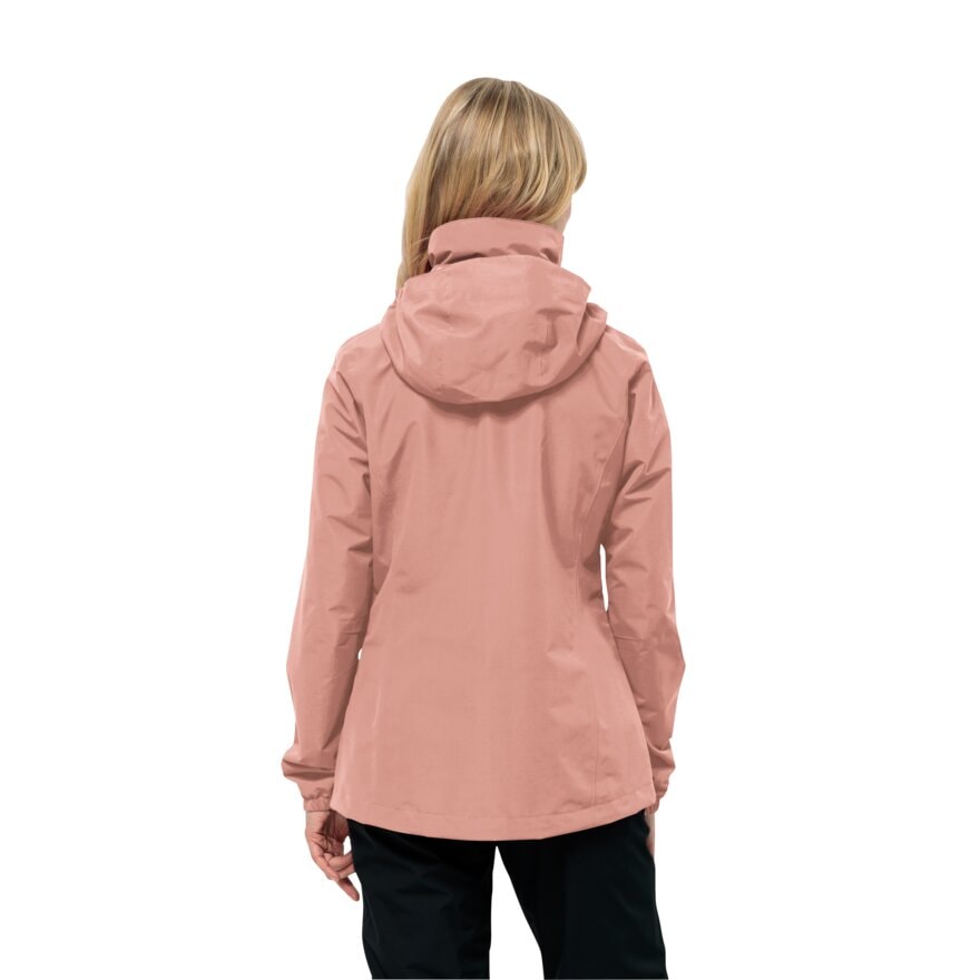 Jack Wolfskin Funktionsjacke »STORMY POINT 2L JKT W«, mit Kapuze, mit verstaubarer Kapuze