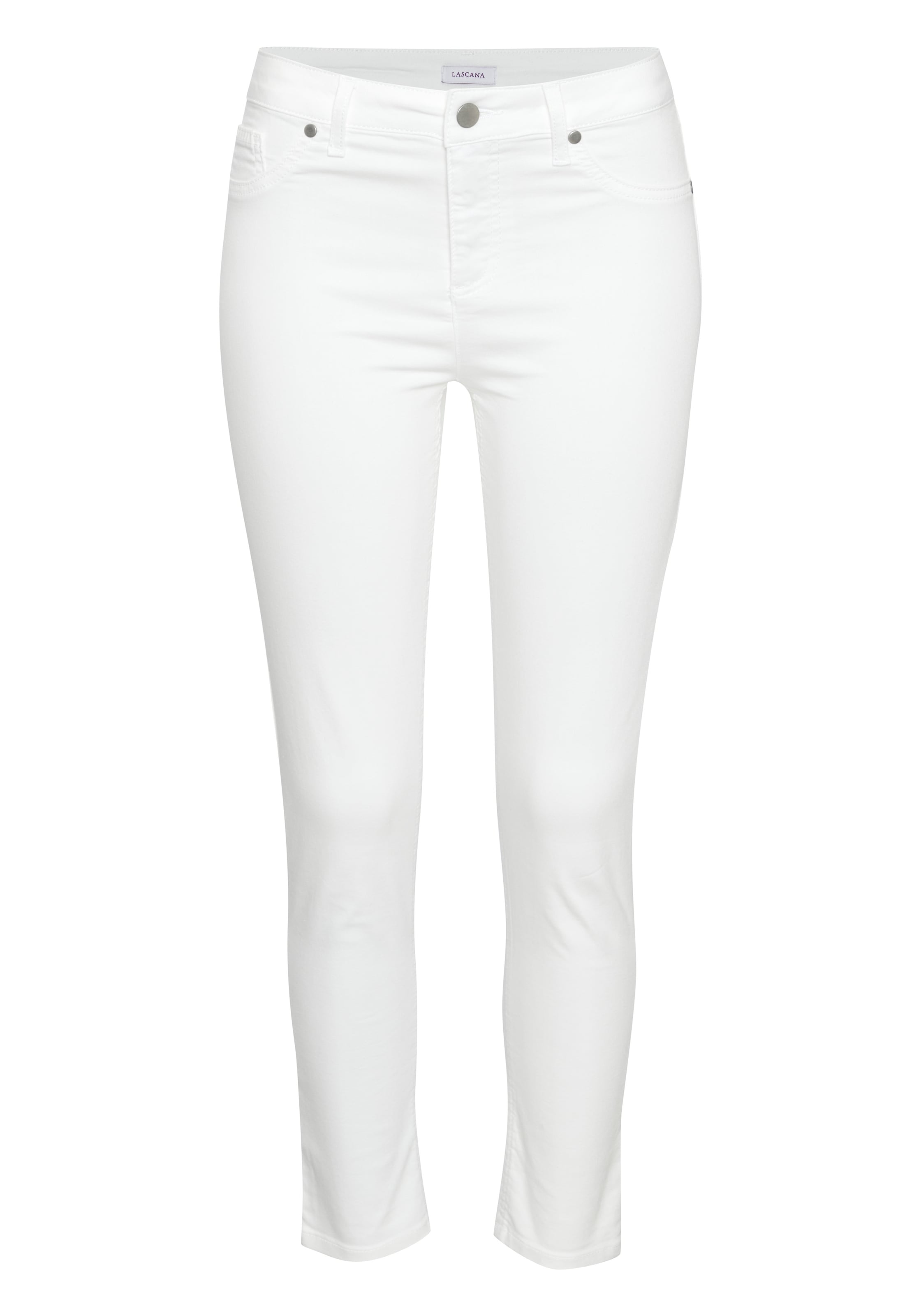 LASCANA 7/8-Jeggings »aus weichem Stretch-Denim«  in Skinny-Form, Stretch-Denim, Basic, Sommerhose