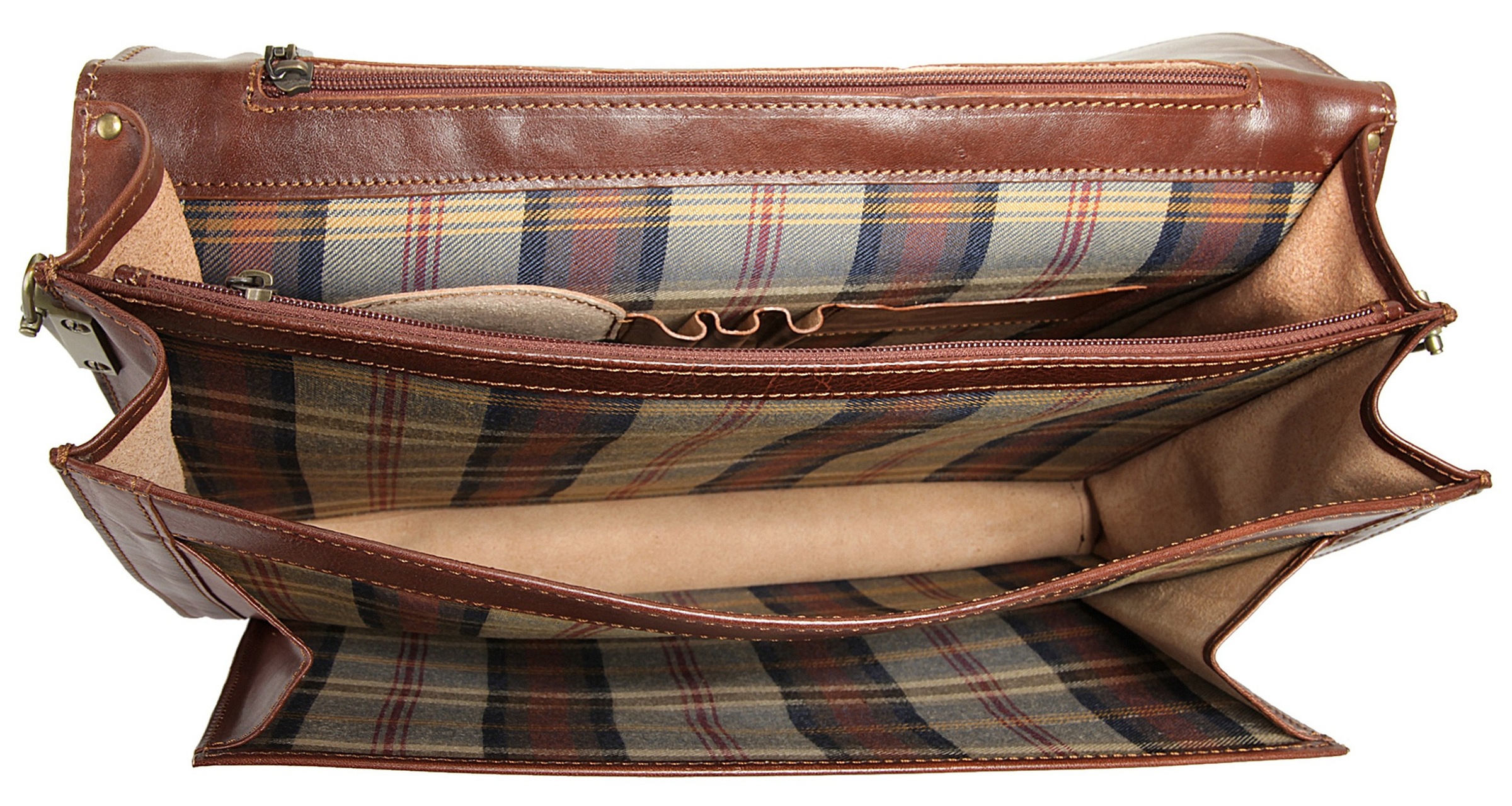 Piké Aktentasche »ALBERONA«, echt Leder, Made in Italy