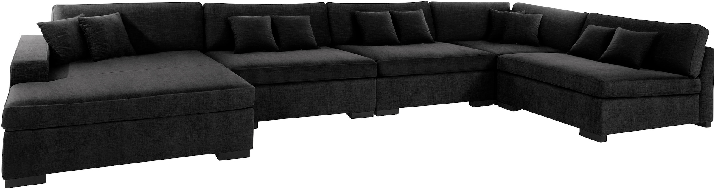 Guido Maria Kretschmer Home&Living Wohnlandschaft »Skara XXL U-Form«, Lounge-Sofa XXL mit Federkern-Polsterung, in vielen Bezugsvarianten