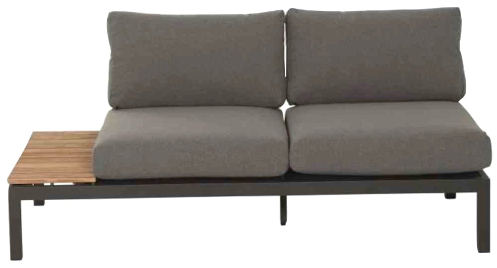 Siena Garden Loungesofa »Alvida«, Loungebank rechts, 2-Sitzer, BxTxH: 175x84x70 cm