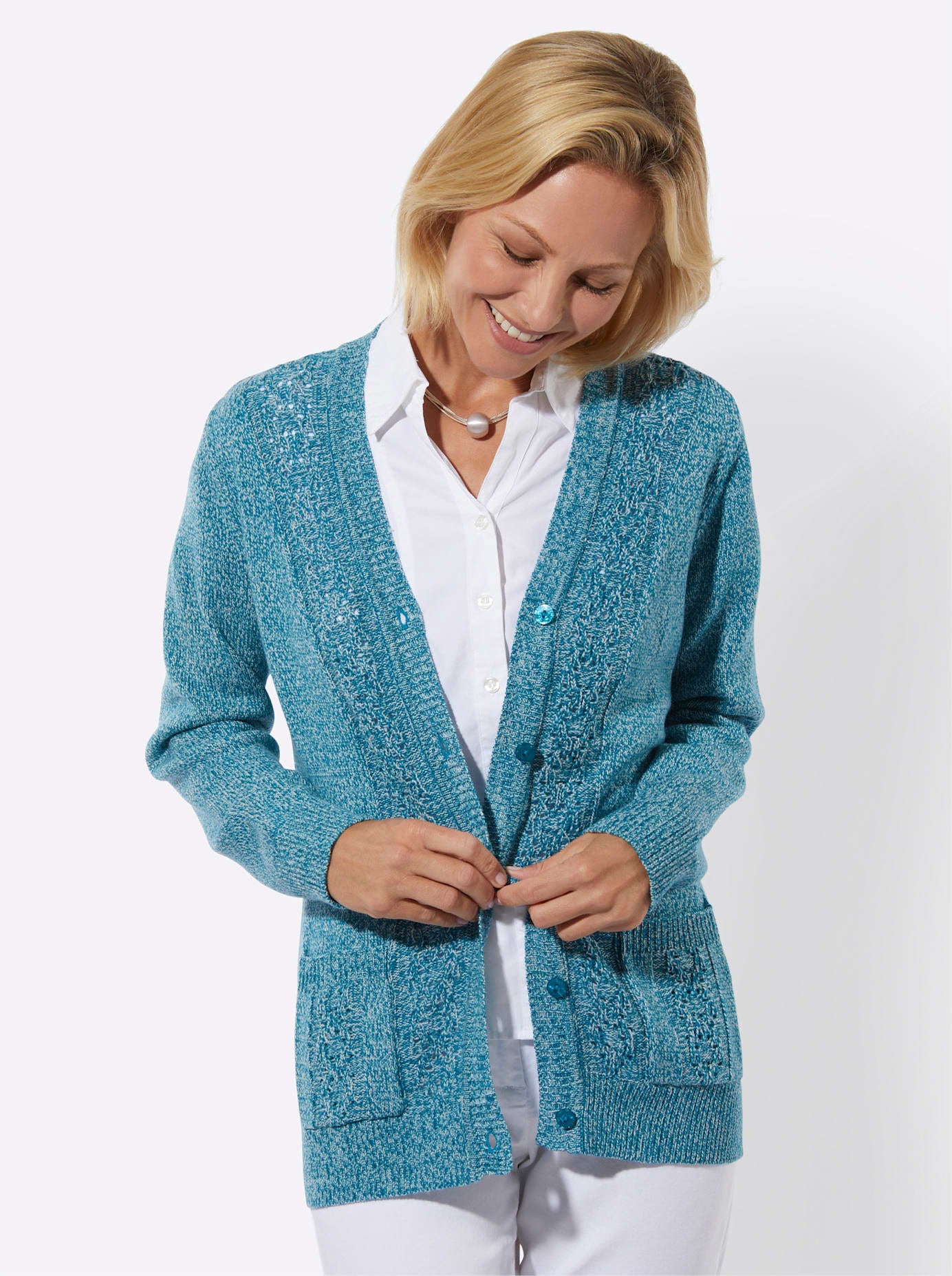 Classic Basics Strickjacke