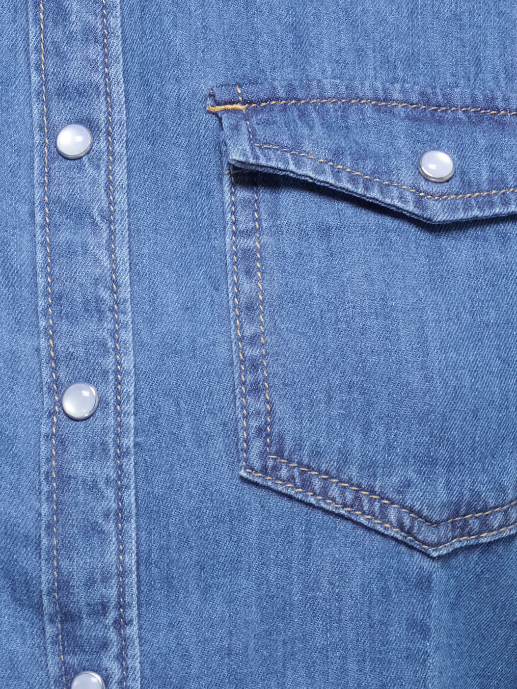 JDY Jeansbluse »JDYSANDIE L/S SHIRT DNM« Baumwolle, Denim, slim fit
