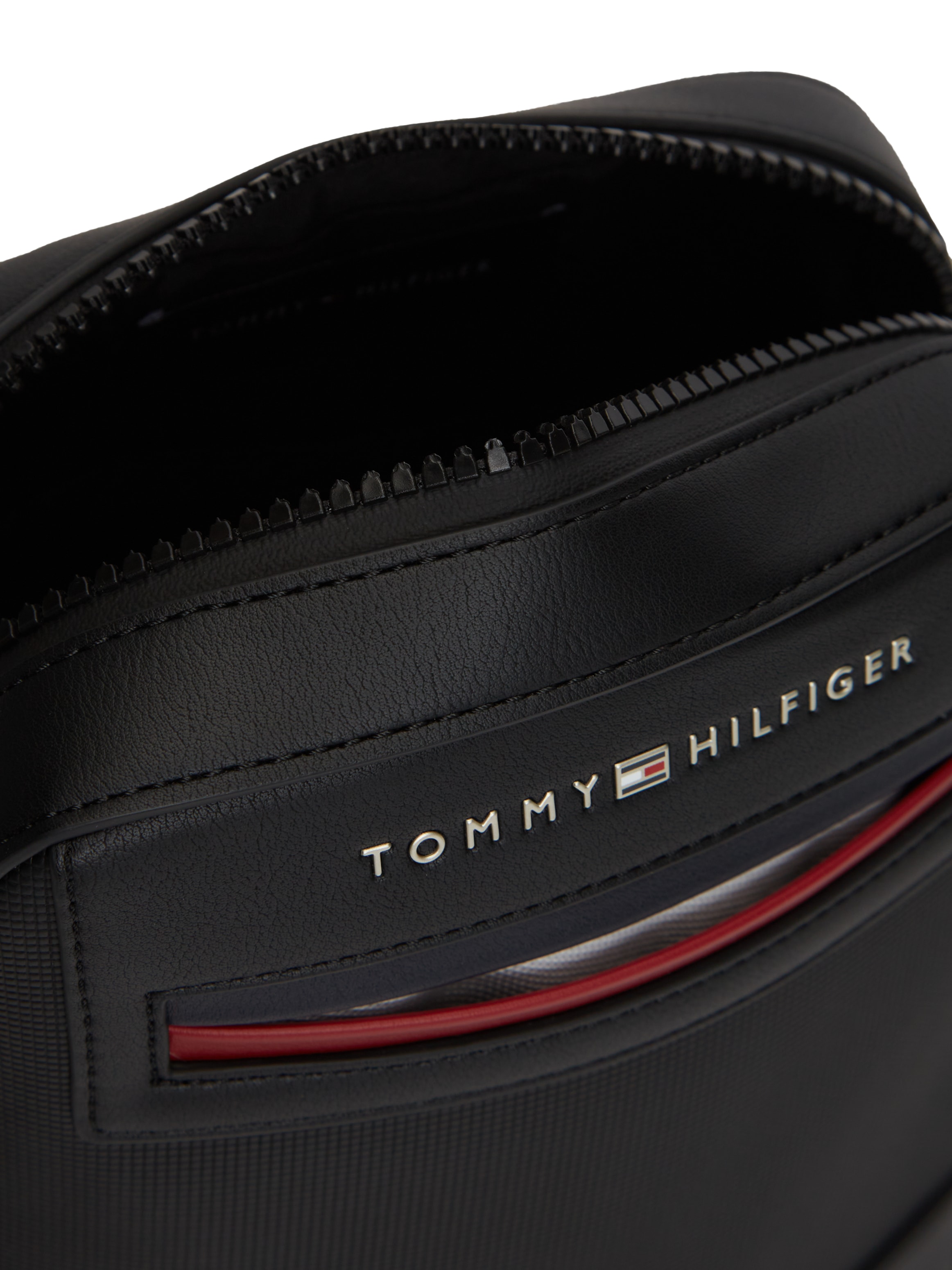 Tommy Hilfiger Umhängetasche »TH FOUNDAITON MINI REPORTER« Unisex Schultertasche, Crossbody-Bag mit Logoschriftzug