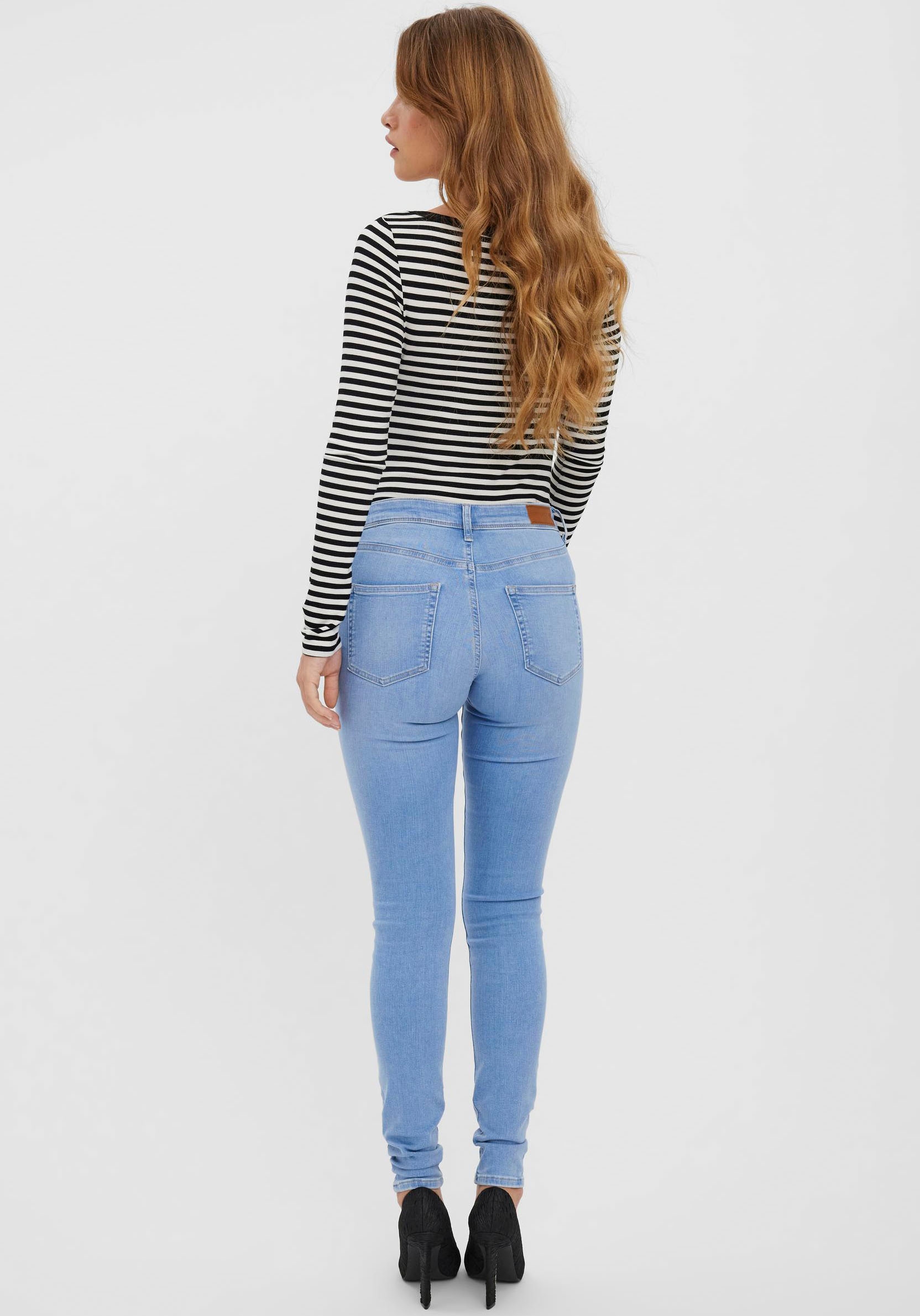 Vero Moda Skinny-fit-Jeans »VMLUX MR SLIM JEANS RI371«