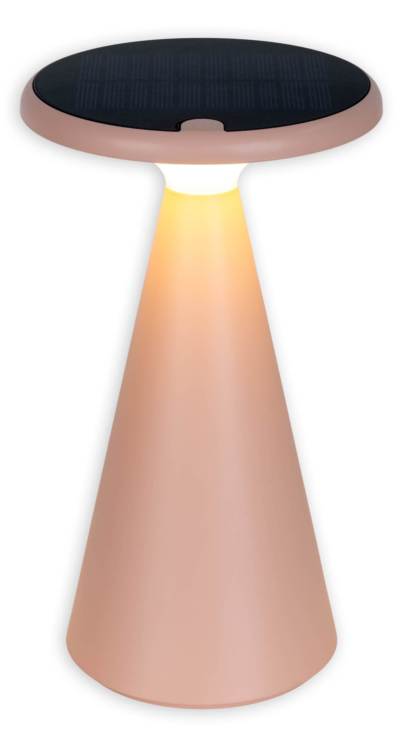 näve LED Tischleuchte »Palu«, 1 flammig, Leuchtmittel LED-Modul | LED wechselbar, Solar-/Akkubetrieb, Touch, Dimmbar, Memory, USB-C-Ladekabel, warmweiß