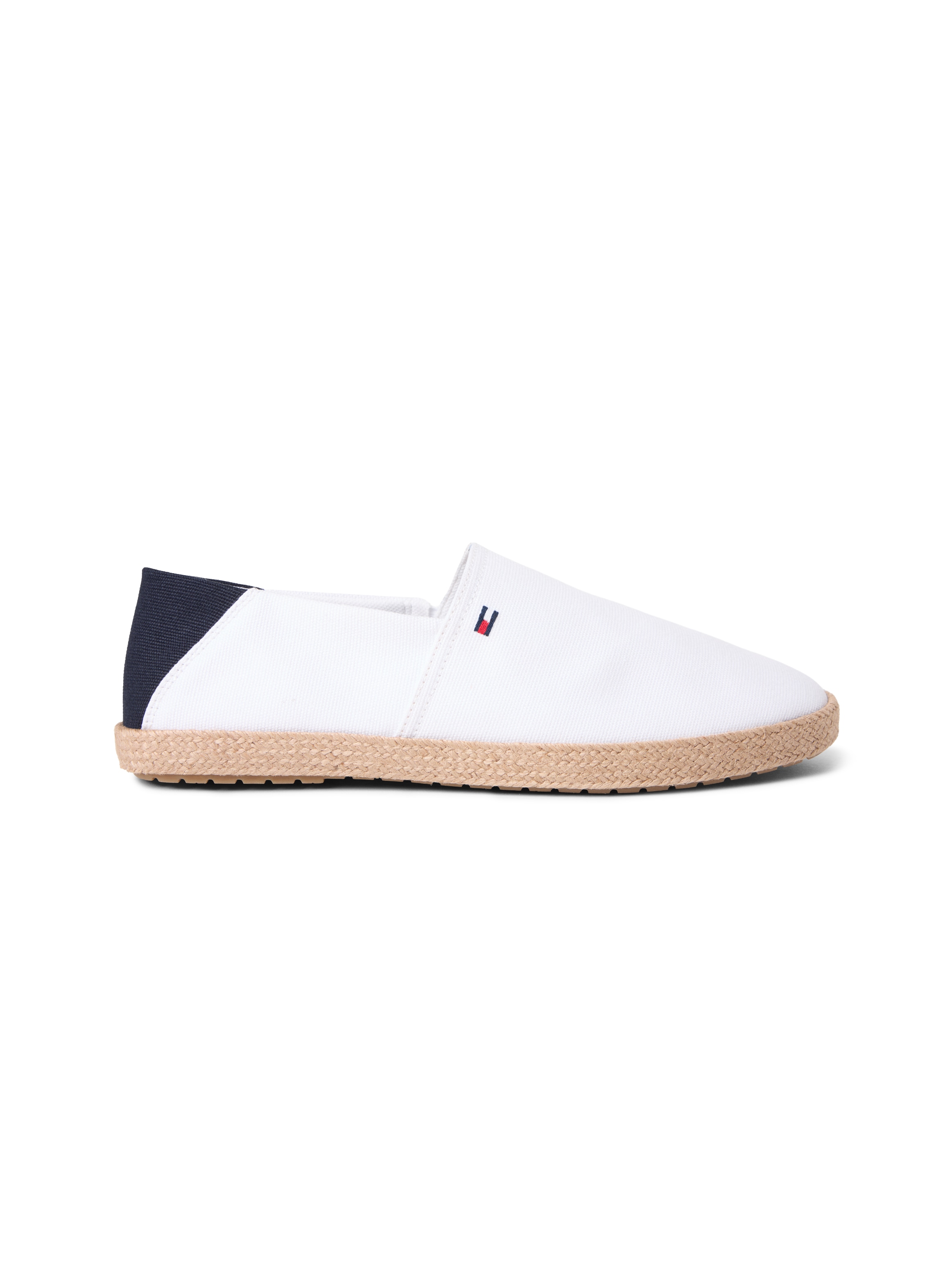 Tommy Hilfiger Espadrille »CORE HILFIGER ESPADRILLE TEXTILE«  Slipper, Schlupfschuh, Flats mit typischem Jutebezug