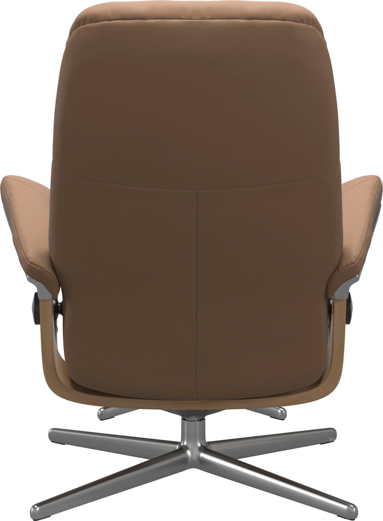 Stressless® Fußhocker »Consul«, mit Cross Base, Größe S, M & L, Holzakzent Eiche