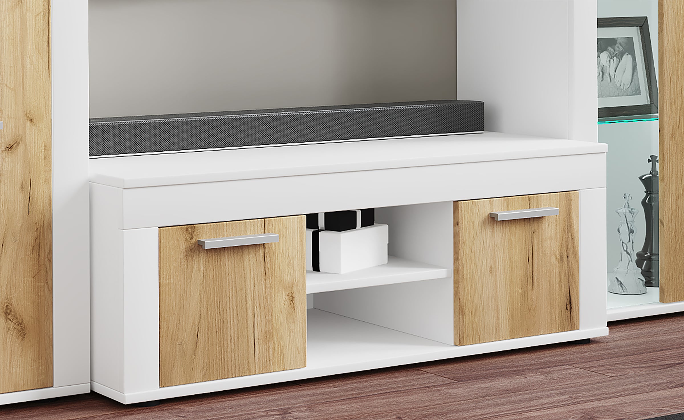 VCM Wohnzimmertisch »Holz TV Lowboard Möbel Fernsehschrank Usilo L«