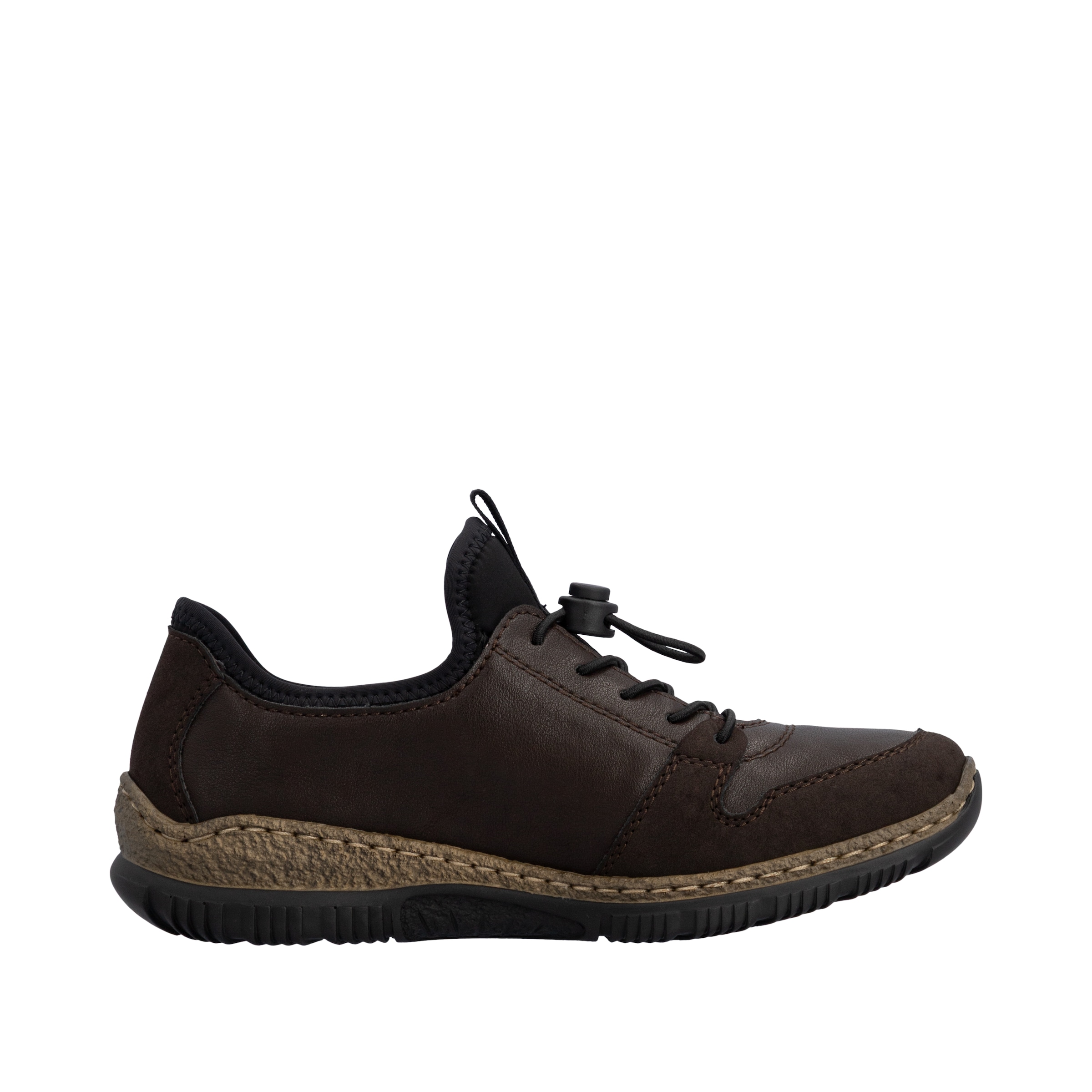 Rieker Slip-On Sneaker  Freizeitschuh, Halbschuh mit Zierreißverschluss und Gummizug