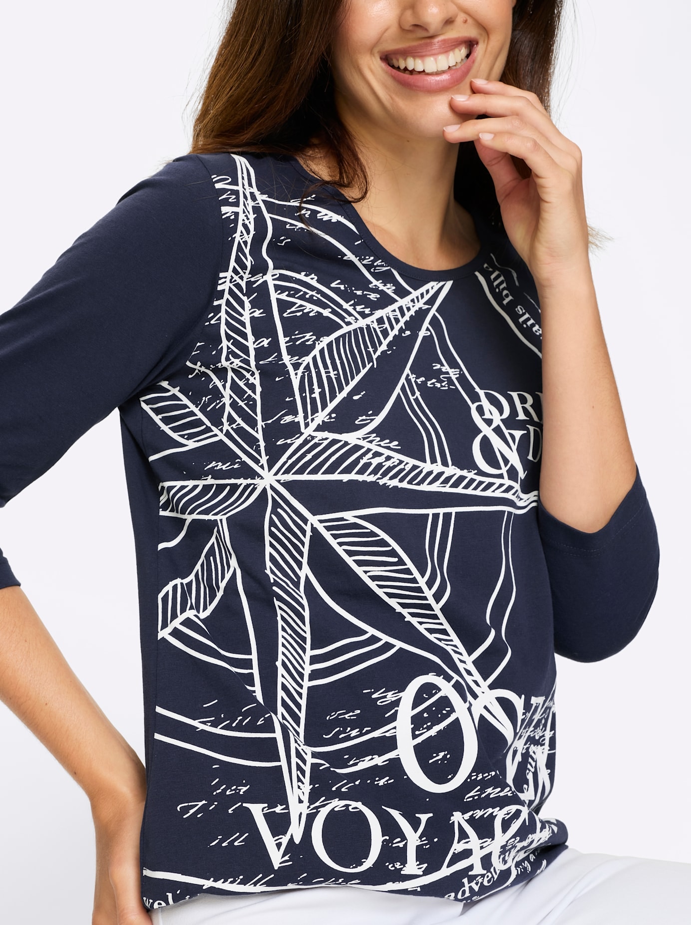 Classic Basics 3/4-Arm-Shirt »Langarm-Shirt« 1 tlg.