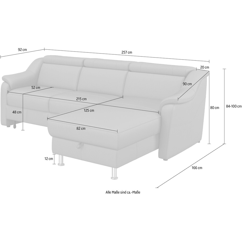 sit&more Ecksofa »Freetown«