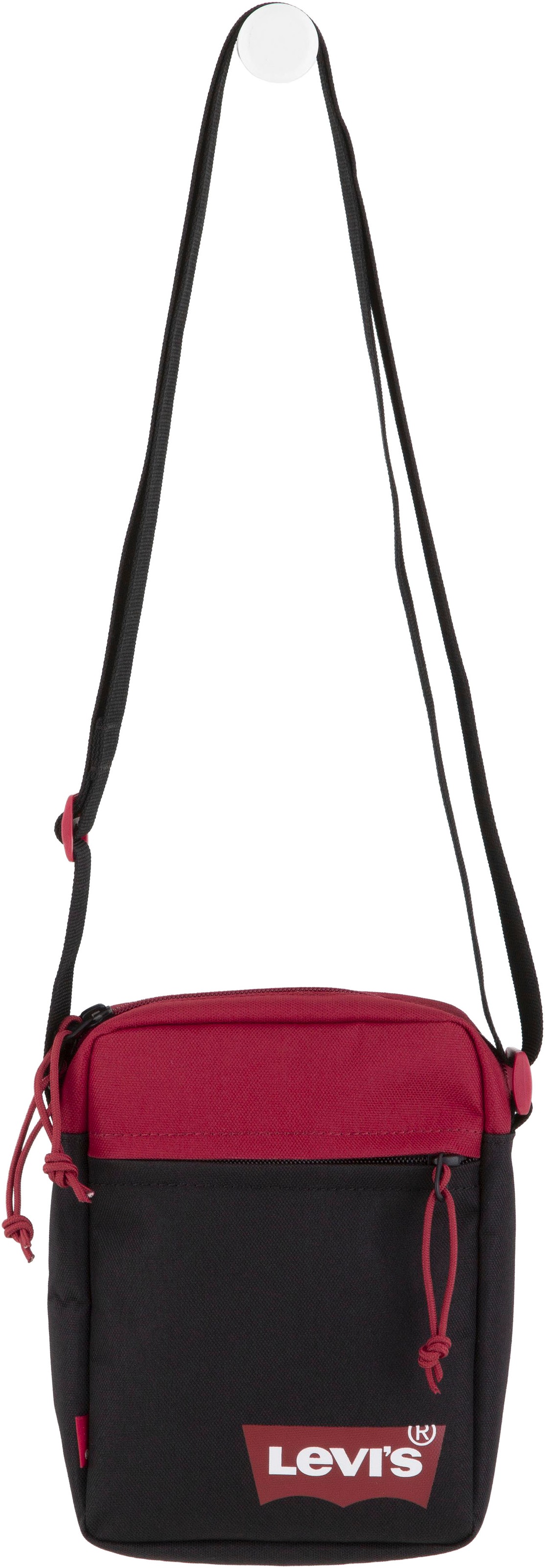 Levi's® Umhängetasche »MINI CROSSBODY SOLID (RED BATWING)« modische Mini Bag Schultertasche