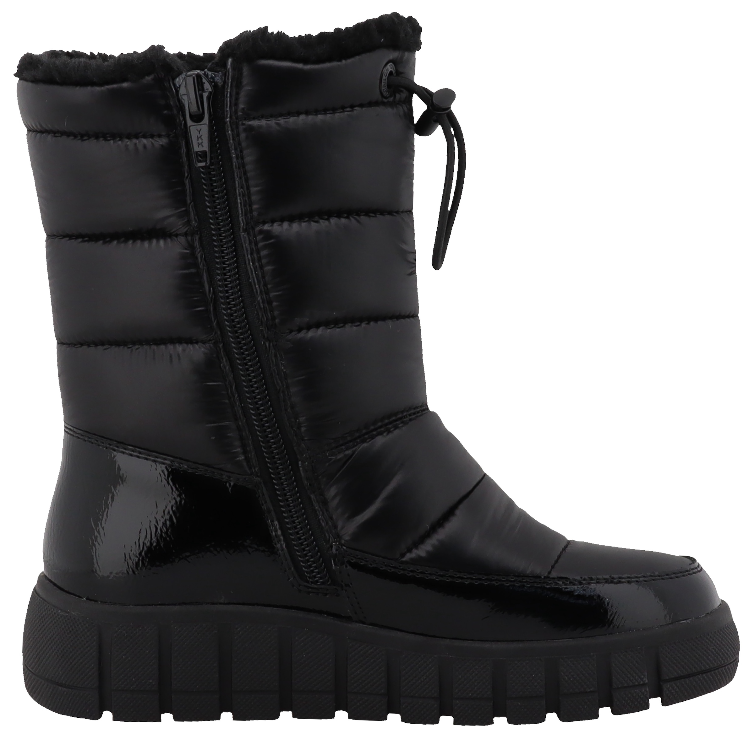 TOM TAILOR Snowboots, Keilabsatz, Winterboots, Winterstiefel mit Innenreißverschluss