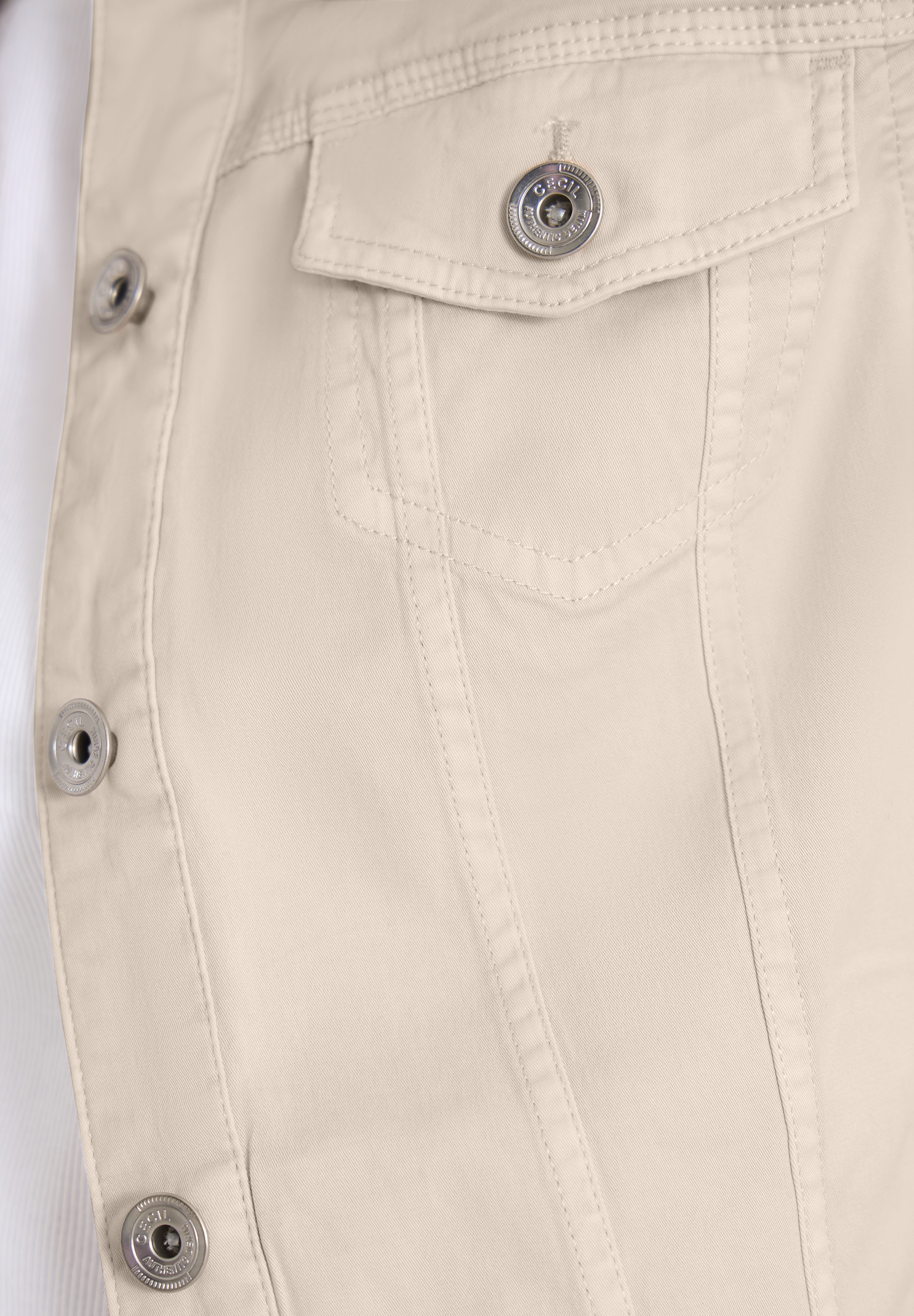 Cecil Jeansjacke mit Brust Taschen