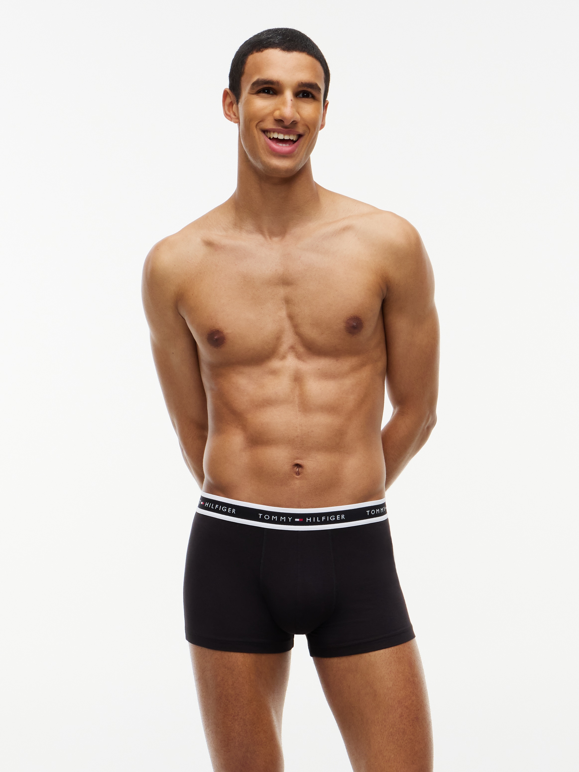 Tommy Hilfiger Underwear Trunk »3P« 3 Stk. mit Signatur-Logo am Bund