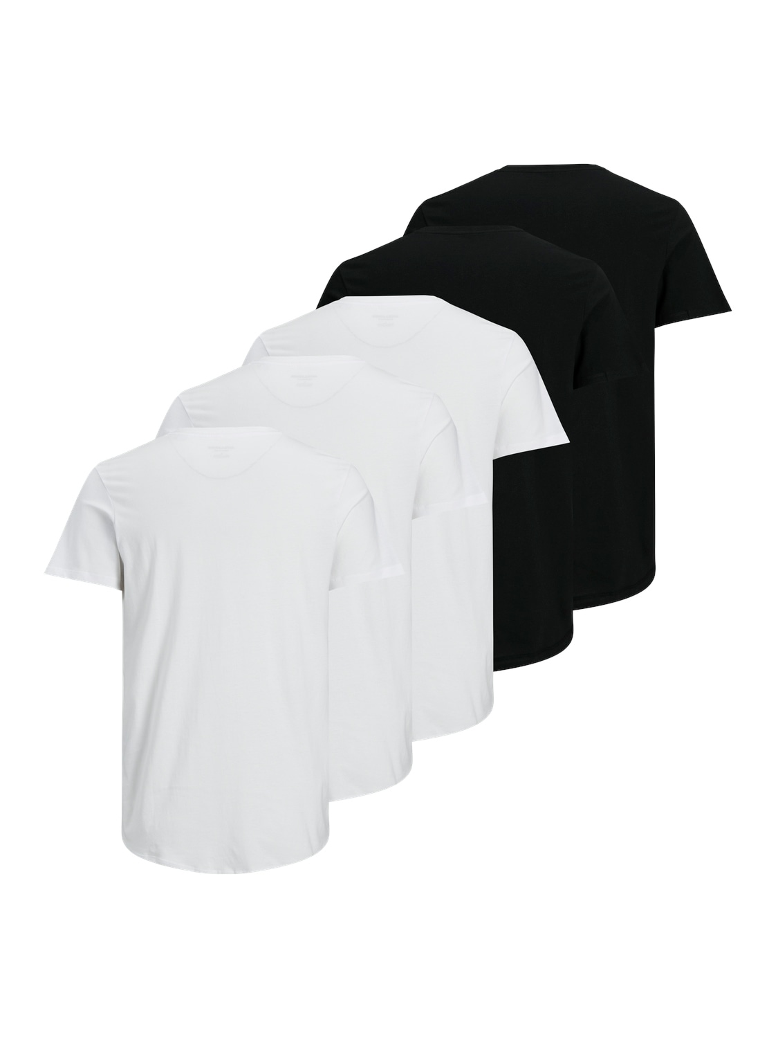 Jack & Jones T-Shirt »JJENOA TEE SS CREW NECK 5PK MP NOOS«, (Packung, 5 tlg., 5er-Pack)