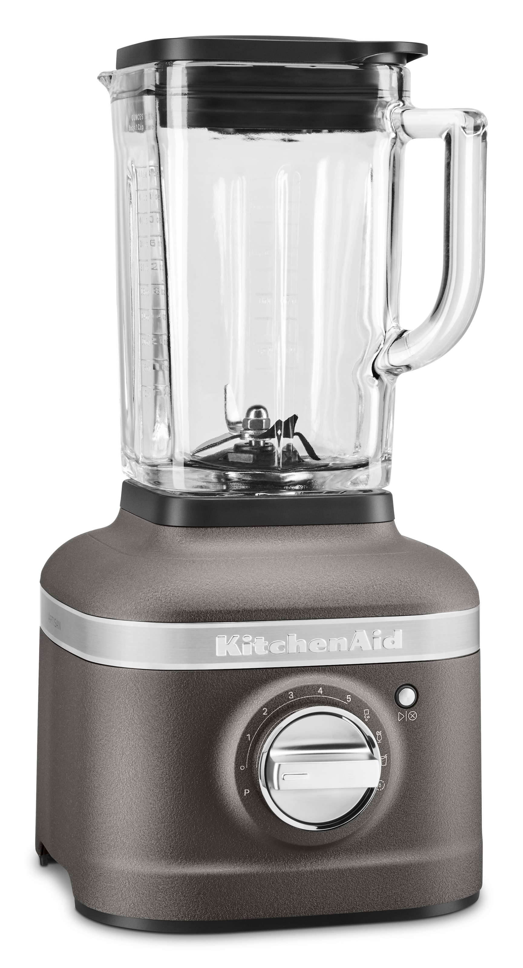 KitchenAid Standmixer »5KSB4026EGR Imperial Grey«, 1200 W