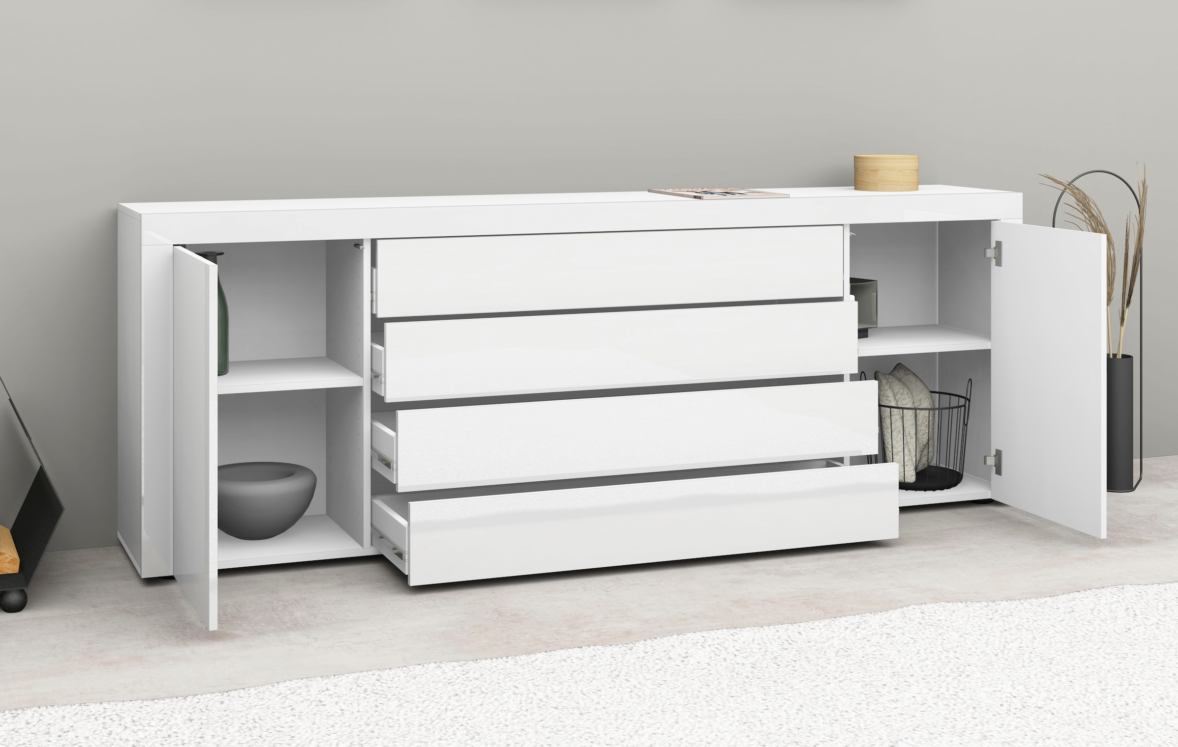 borchardt Möbel Sideboard, Breite 200 cm