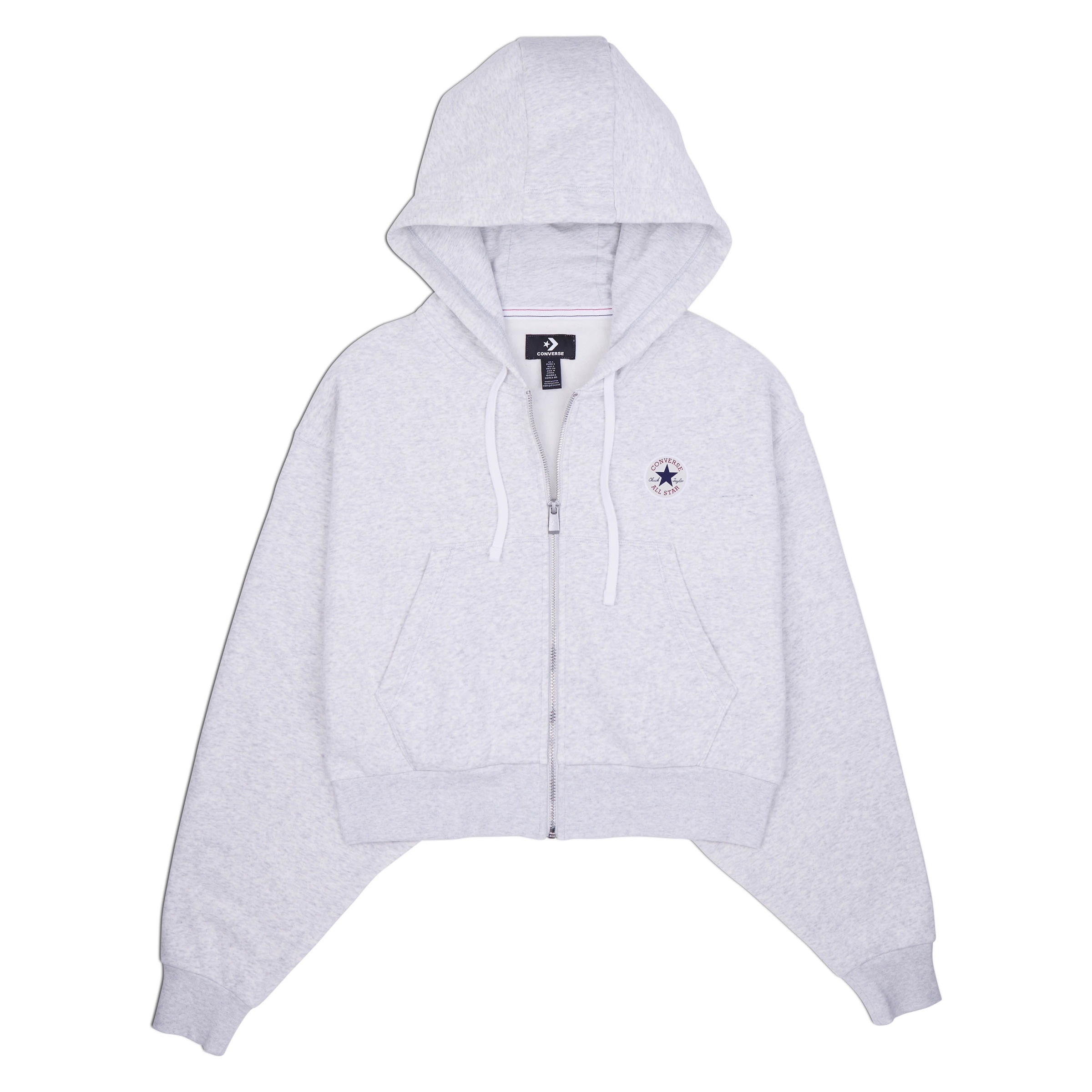 Converse Sweatjacke »WOMEN'S CONVERSE RETRO FULL-ZIP HOODIE«, cropped