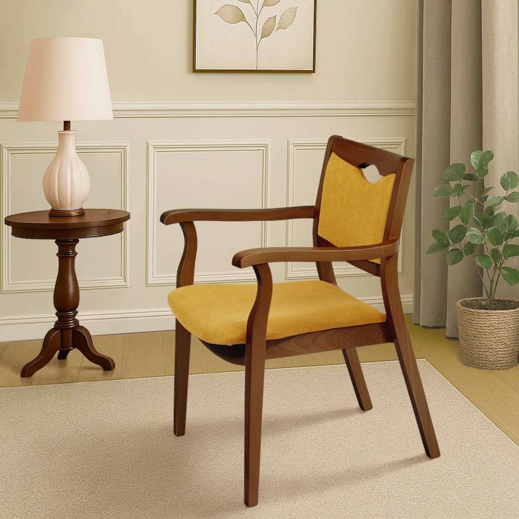 Home affaire Armlehnstuhl »London, Stuhl, Komfortsessel, 3 Gestellfarben, Made in Italy« () 1 Stk.Extra-komfortabel, ergonomisch, fleckenabweisendes Gewebe, Massivholz